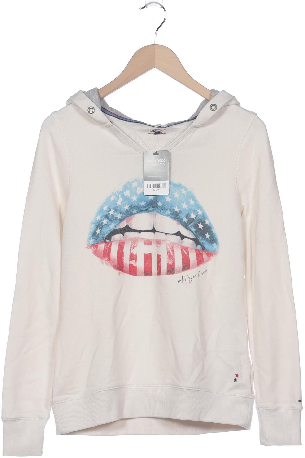 

Hilfiger Denim Damen Kapuzenpullover, cremeweiß, Gr. 38
