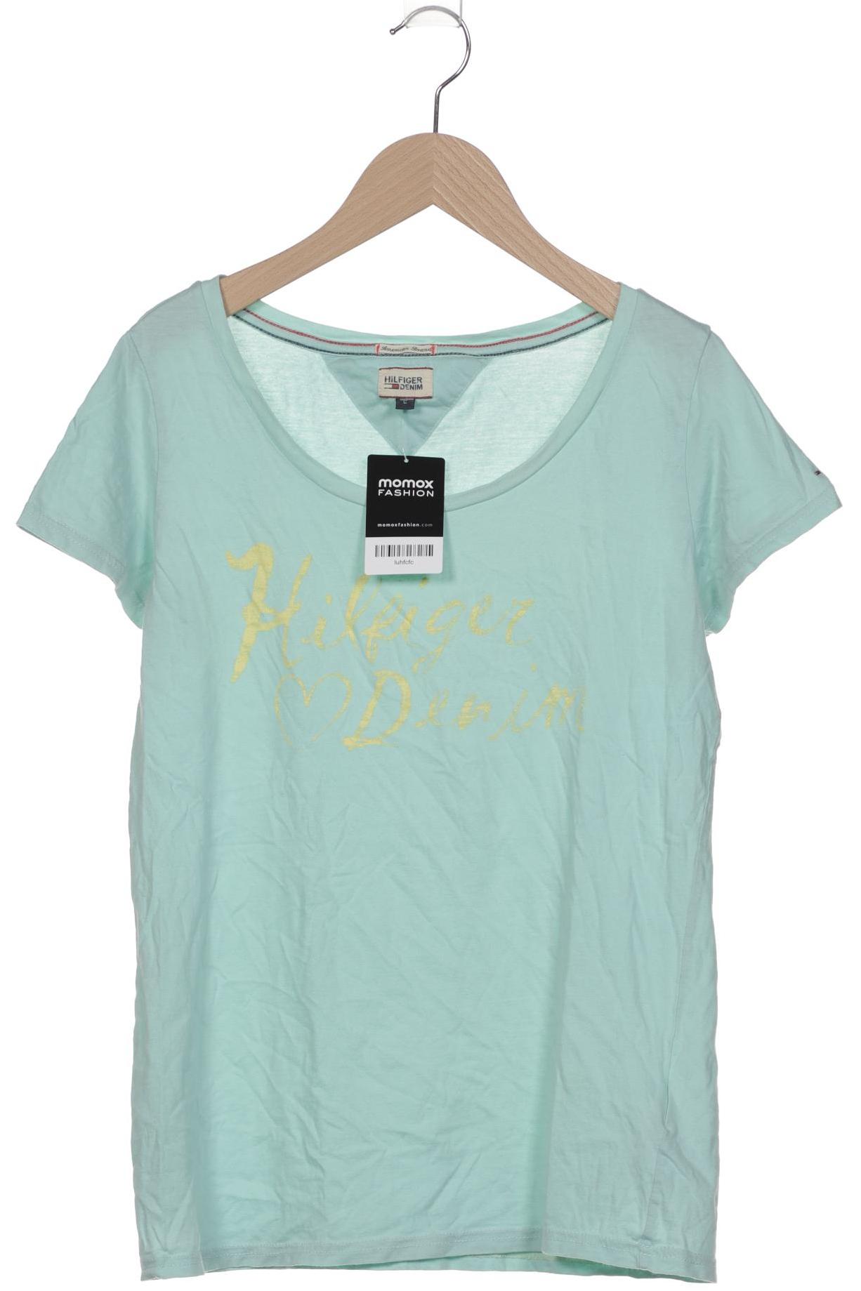 

Hilfiger Denim Damen T-Shirt, türkis, Gr. 42