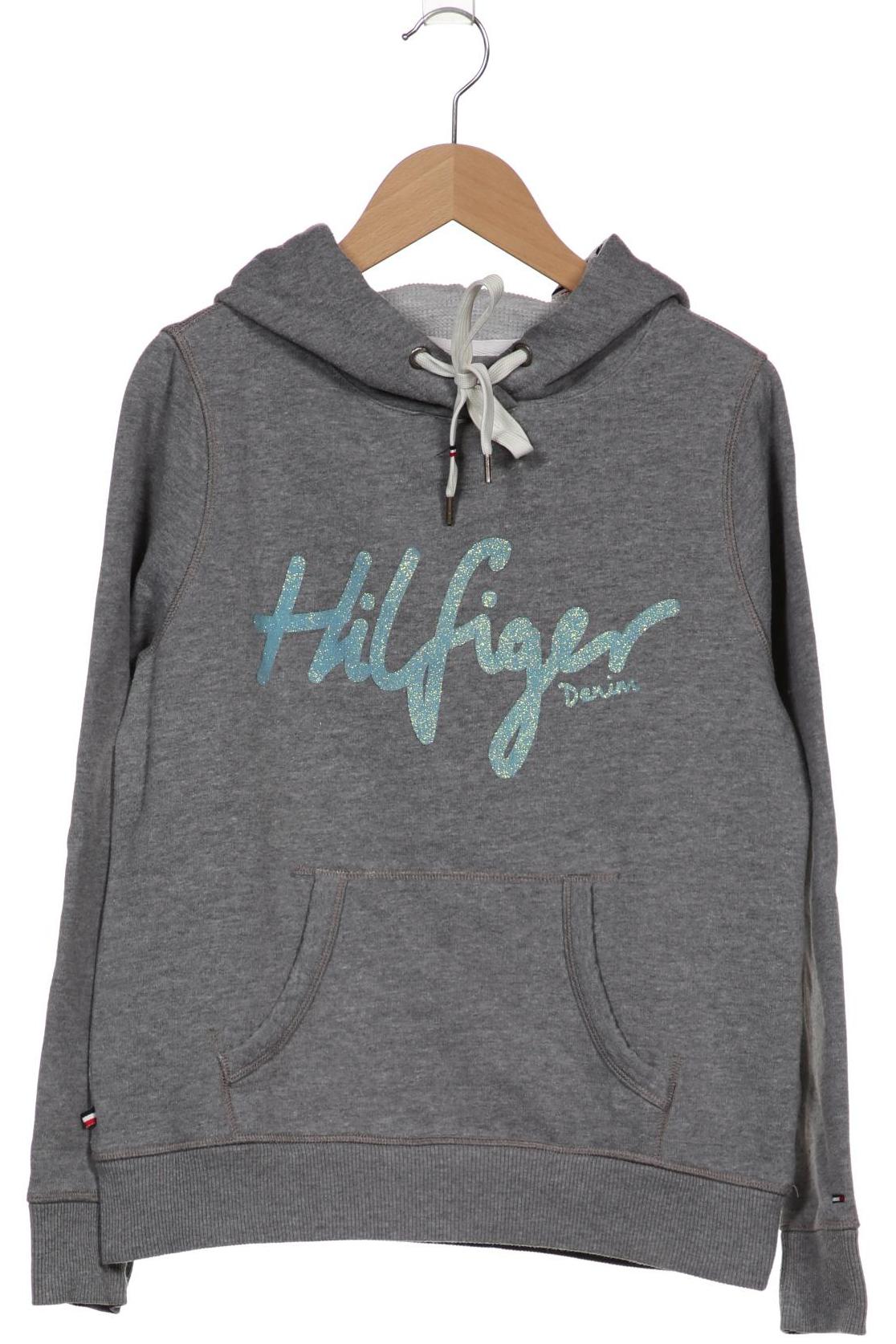 

Hilfiger Denim Damen Kapuzenpullover, grau, Gr. 36