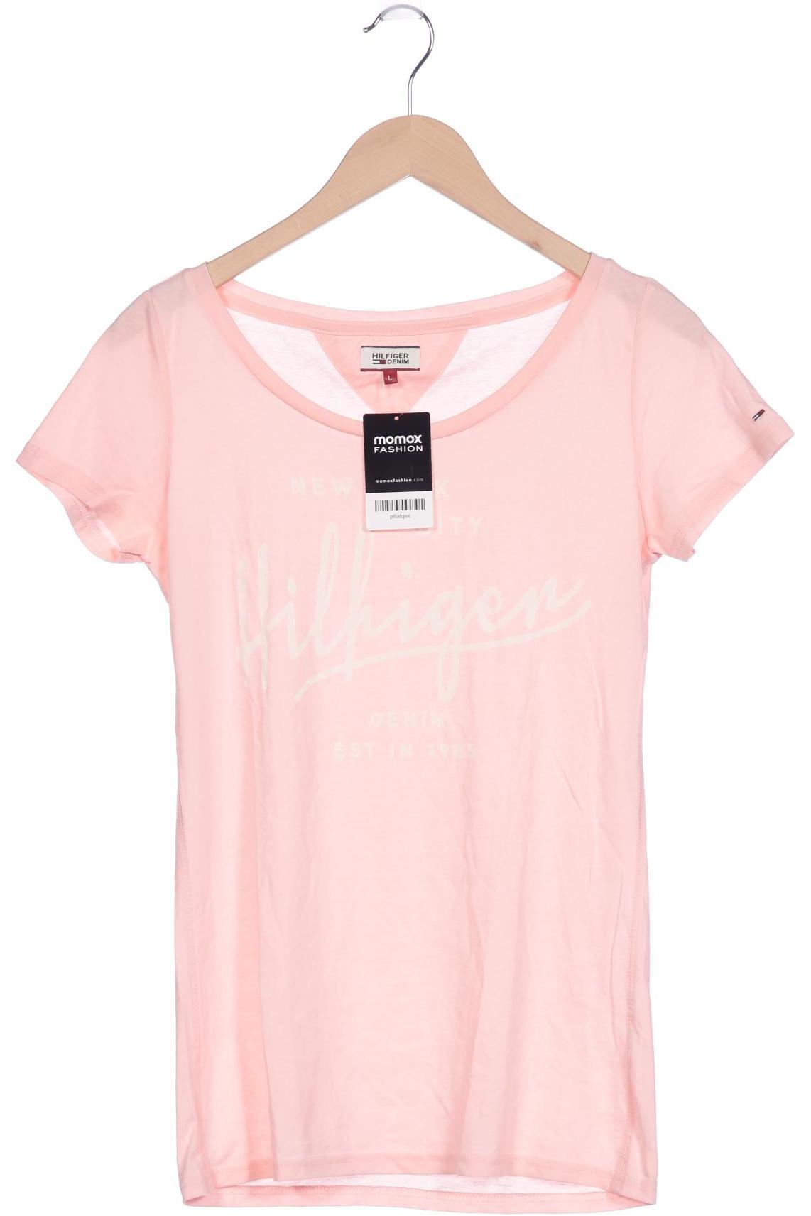 

Hilfiger Denim Damen T-Shirt, pink, Gr. 42