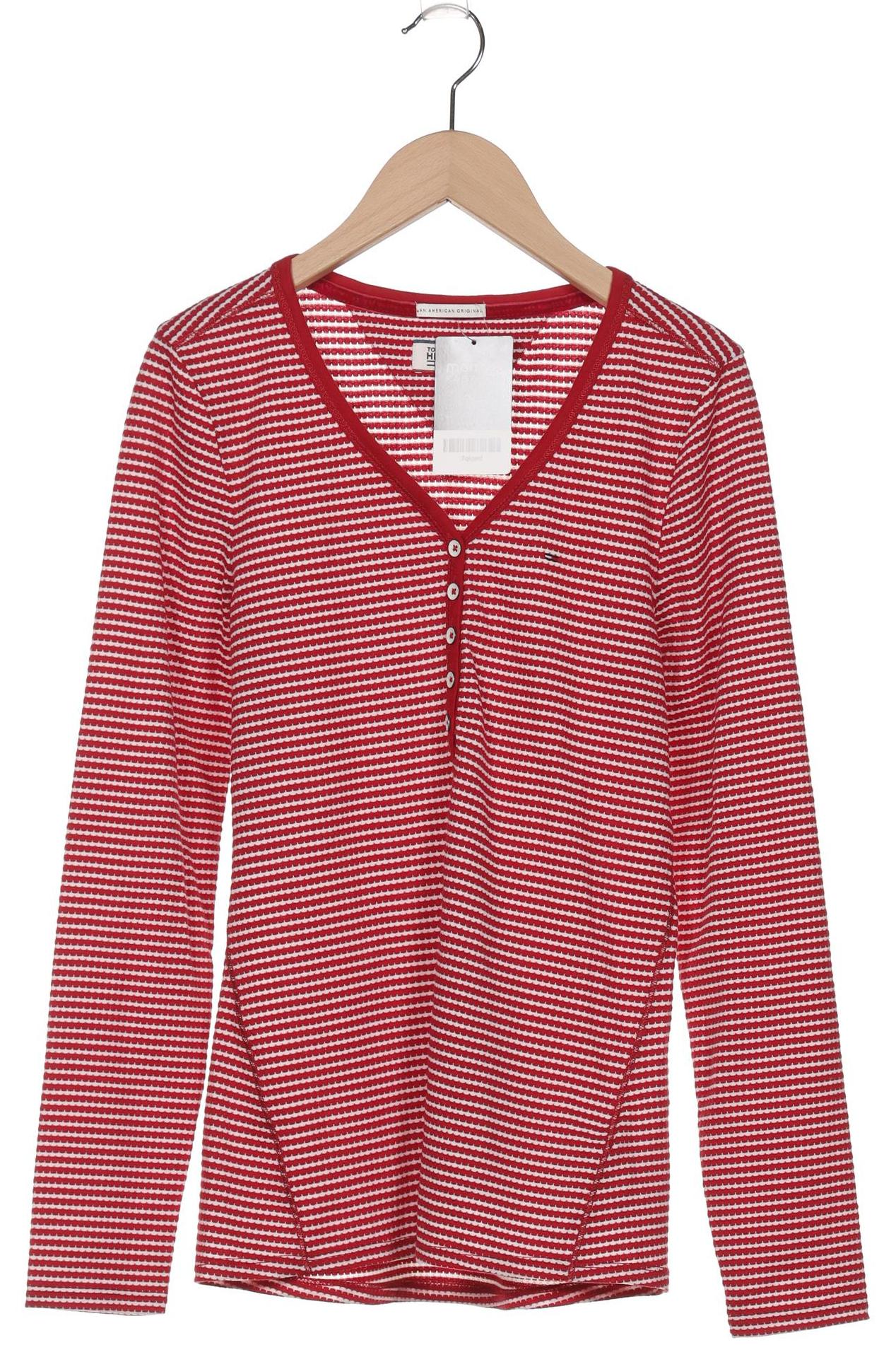 

Hilfiger Denim Damen Langarmshirt, rot, Gr. 34