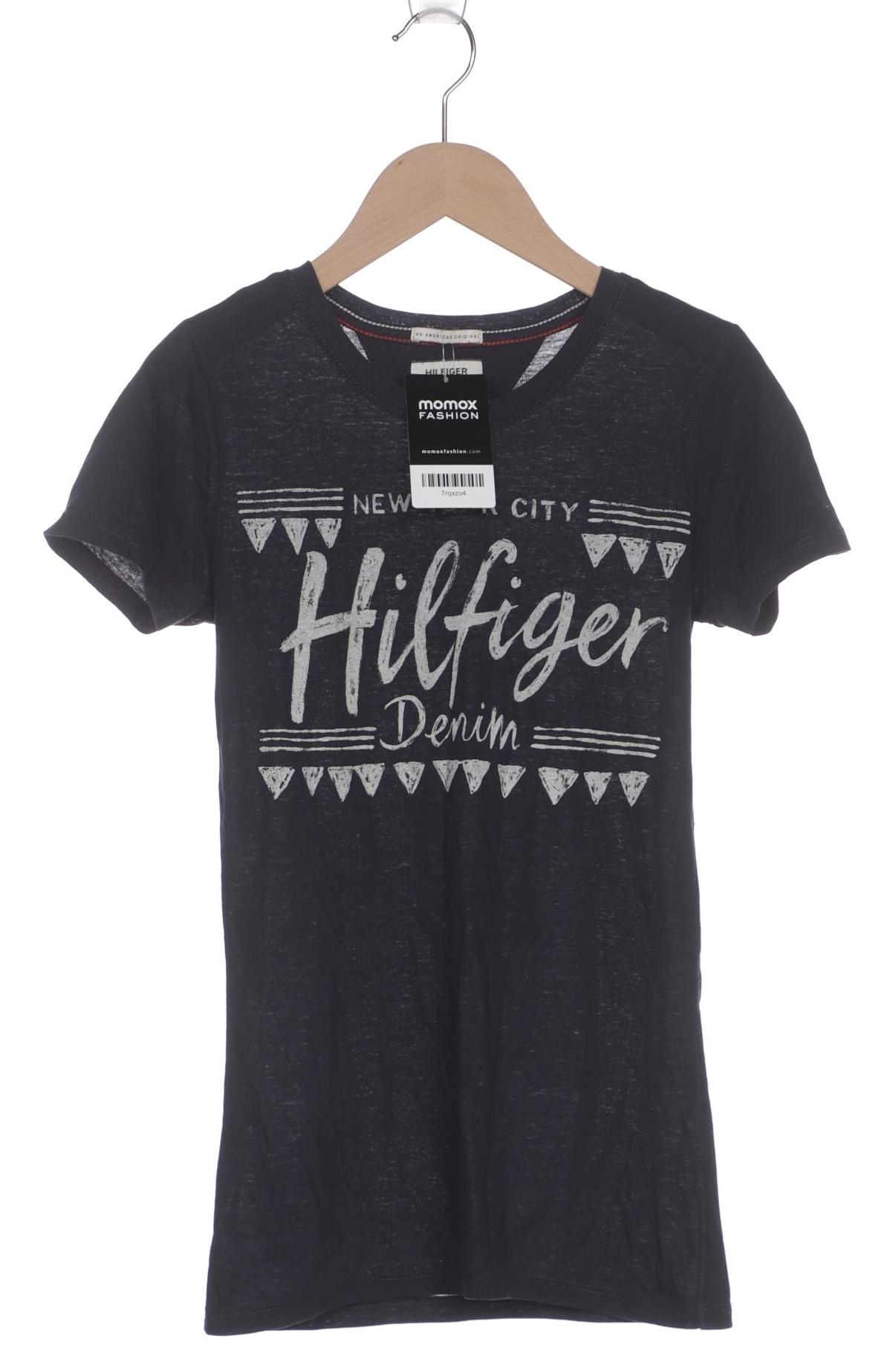 

Hilfiger Denim Damen T-Shirt, marineblau, Gr. 34