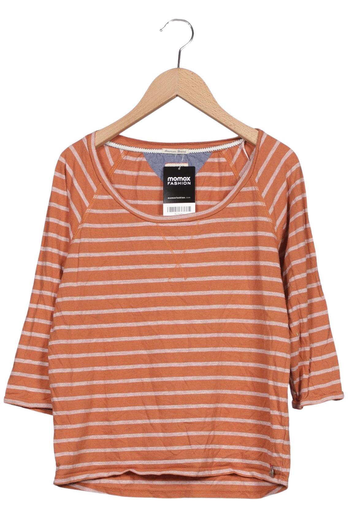 

Hilfiger Denim Damen Langarmshirt, orange, Gr. 34