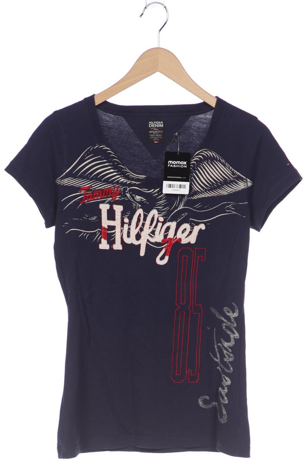 

HILFIGER DENIM Damen T-Shirt, marineblau