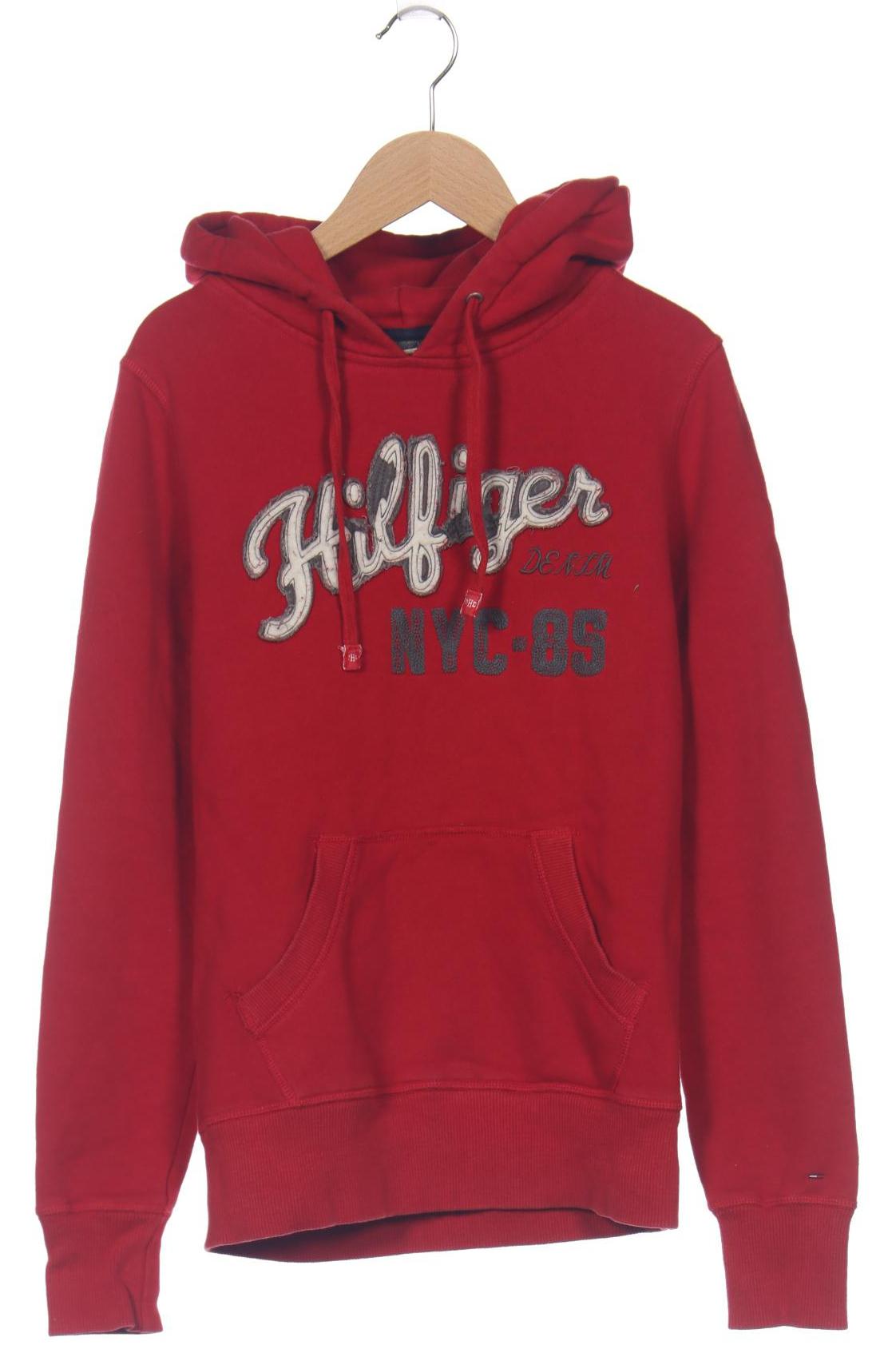 

Hilfiger Denim Damen Kapuzenpullover, rot, Gr. 36