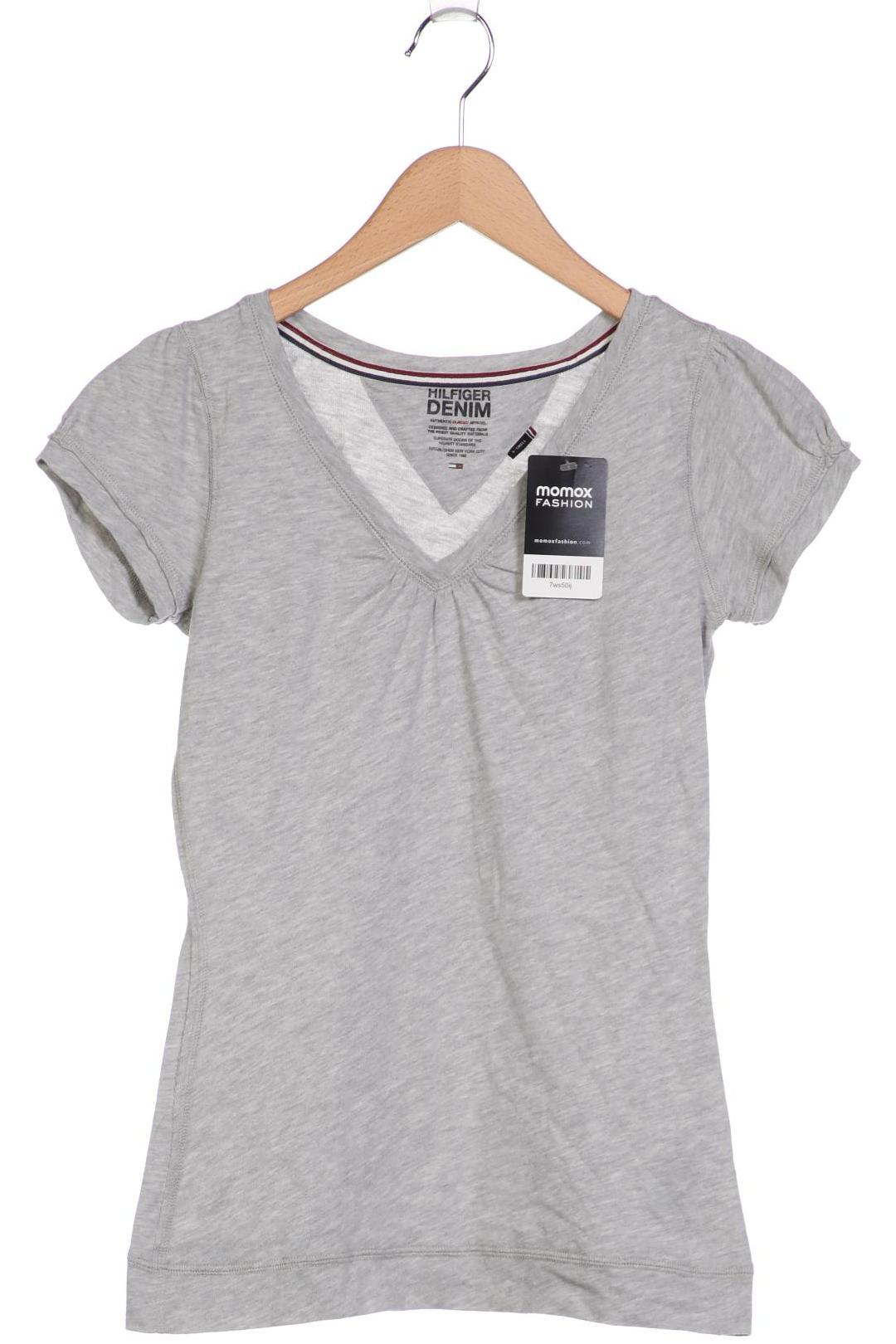 

Hilfiger Denim Damen T-Shirt, grau, Gr. 34