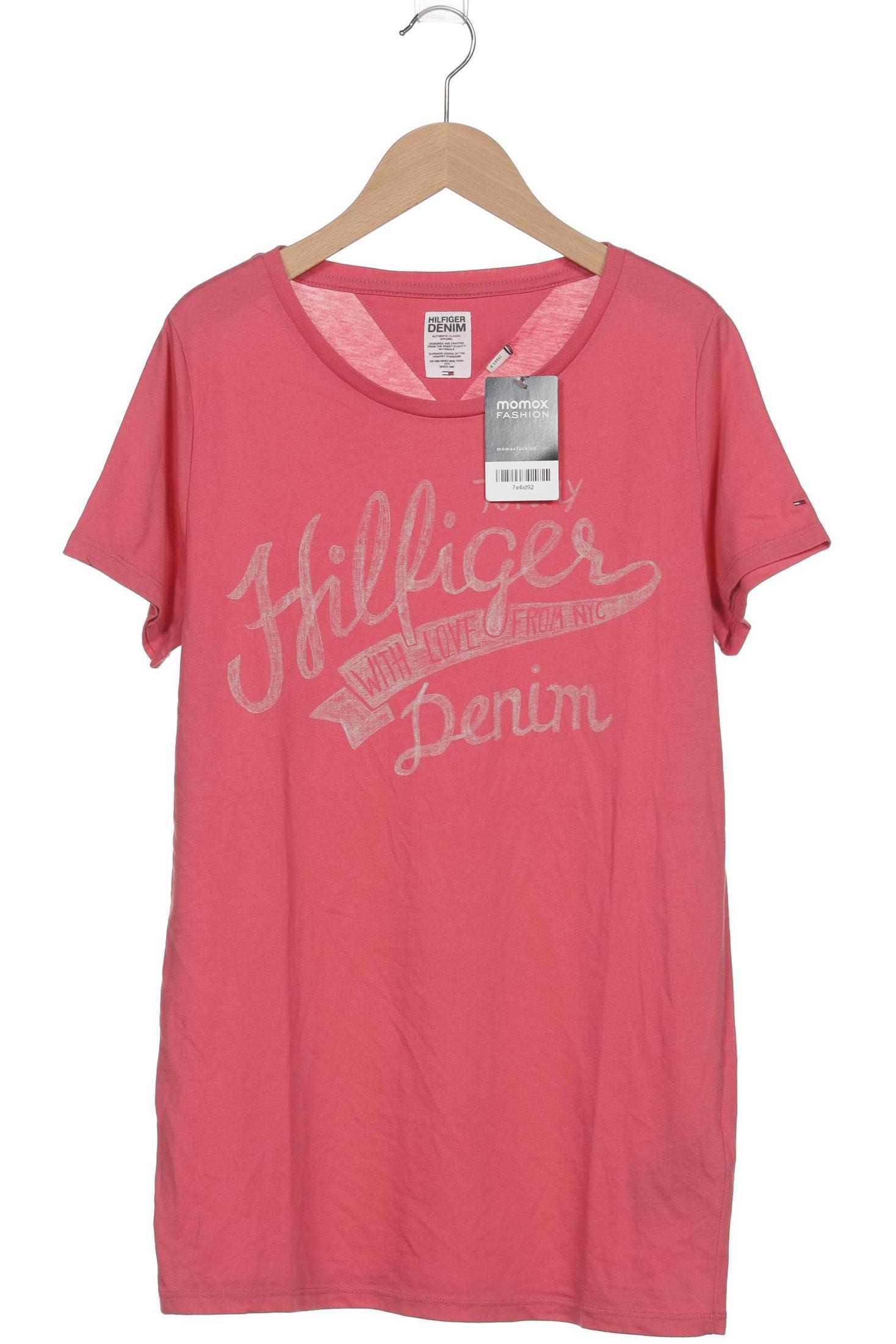 

Hilfiger Denim Damen T-Shirt, pink, Gr. 44