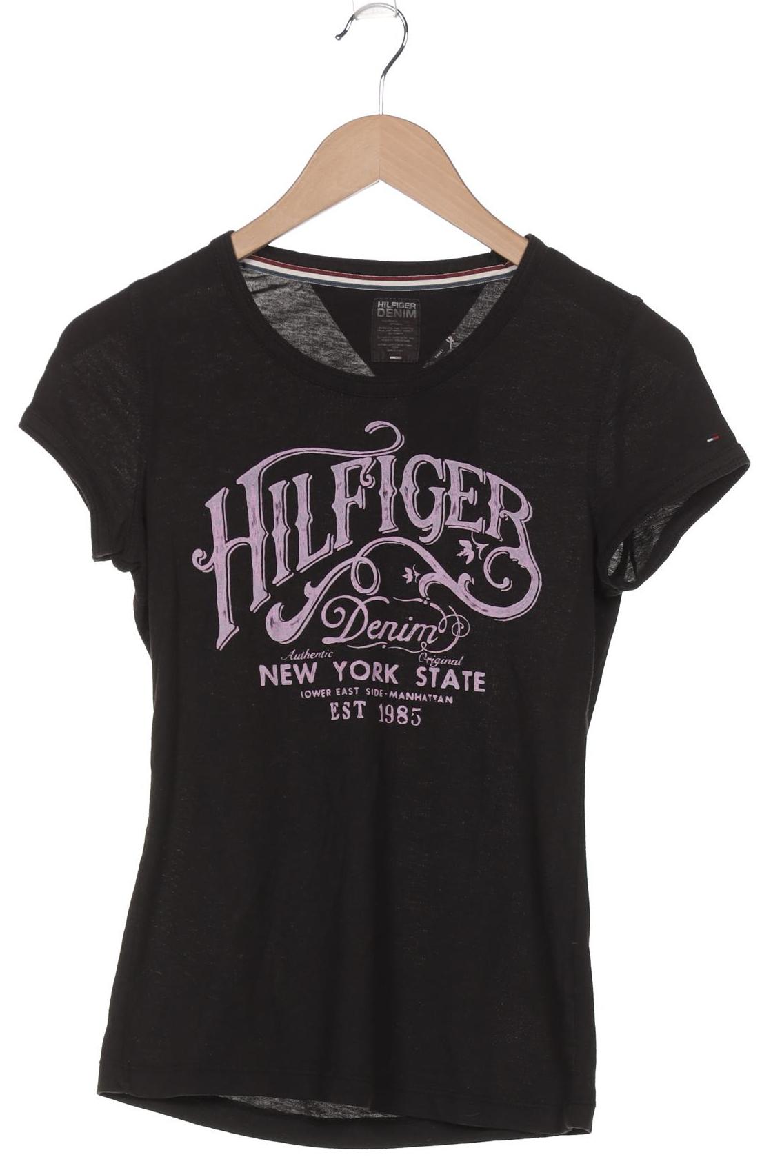 

Hilfiger Denim Damen T-Shirt, schwarz, Gr. 36