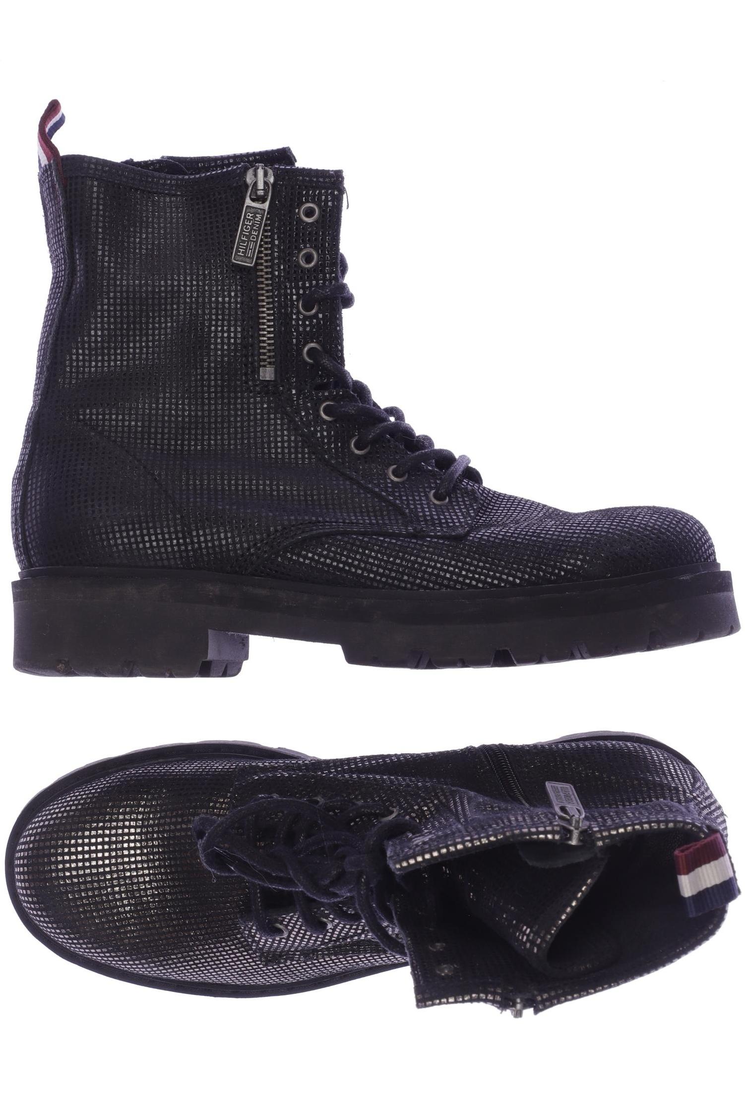 

Hilfiger Denim Damen Stiefelette, schwarz, Gr. 38