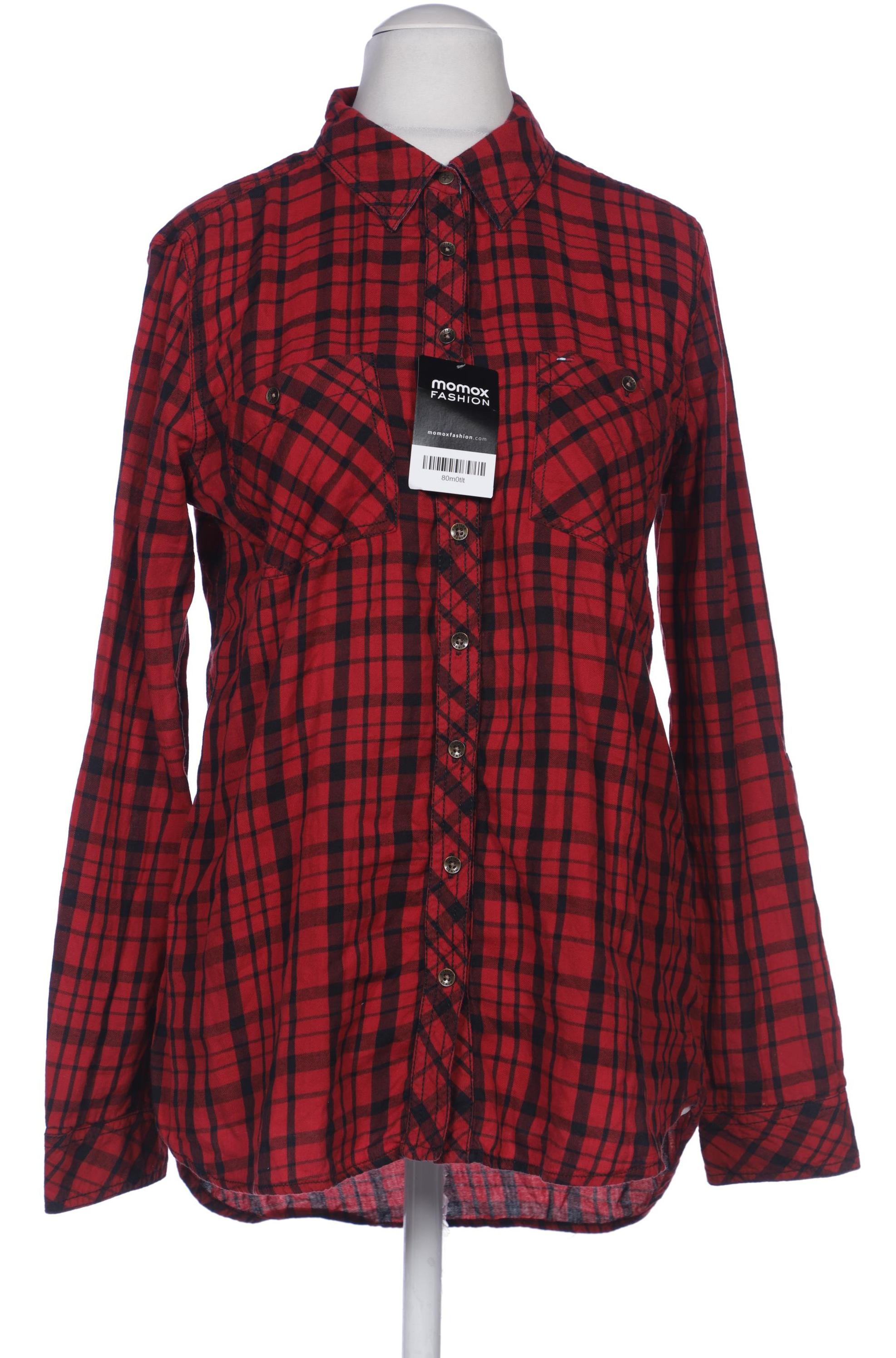 

Hilfiger Denim Damen Bluse, rot, Gr. 38