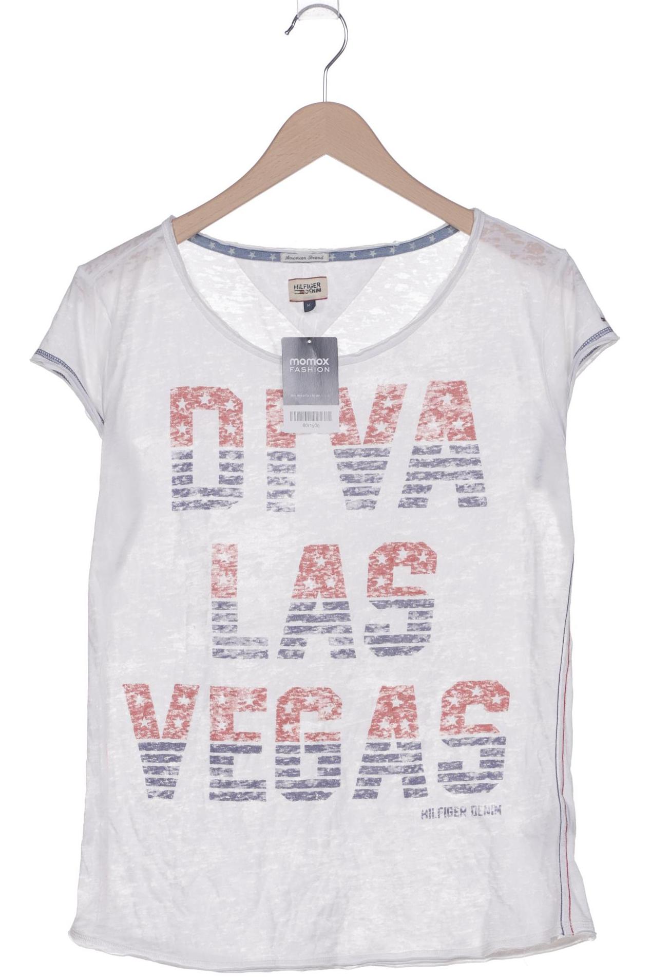 

Hilfiger Denim Damen T-Shirt, weiß, Gr. 38