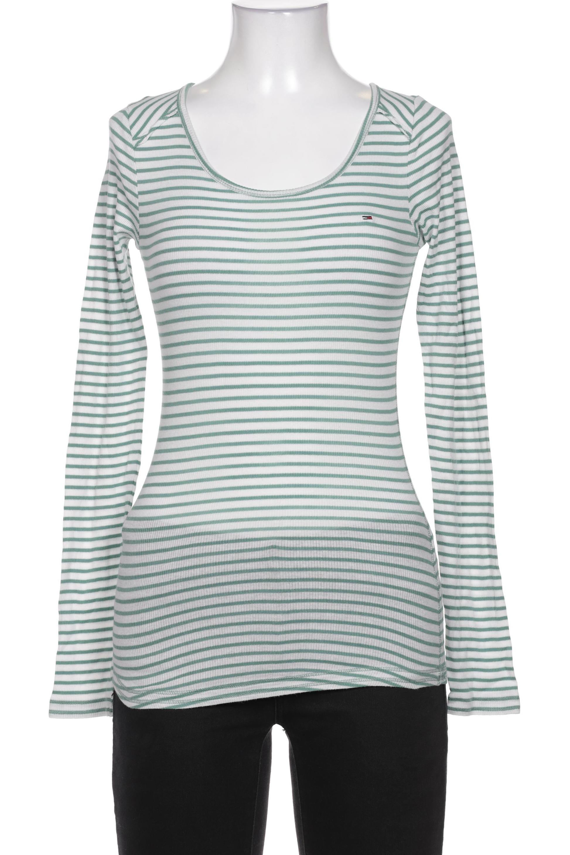 

Hilfiger Denim Damen Langarmshirt, grün, Gr. 34
