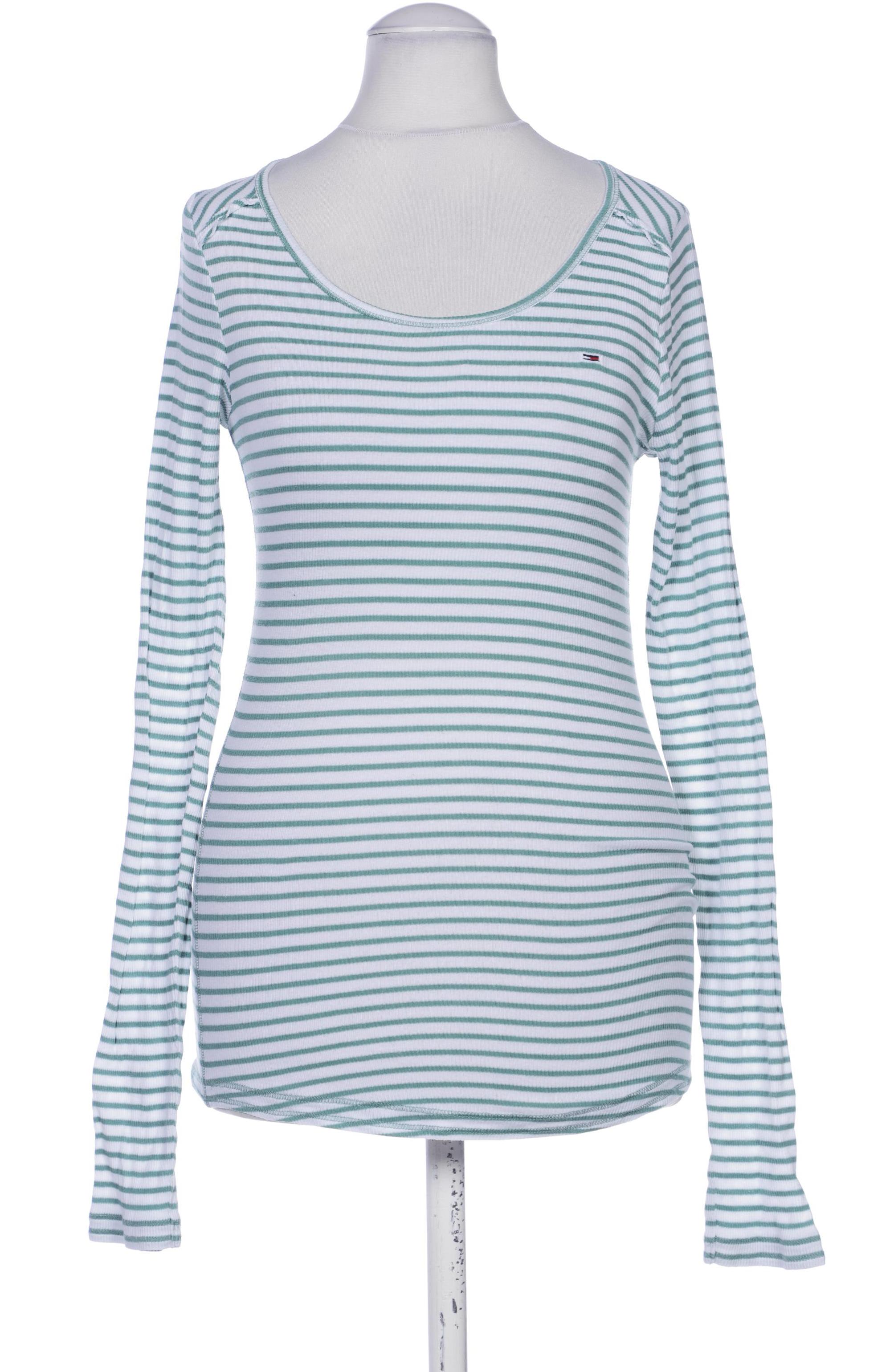 

Hilfiger Denim Damen Langarmshirt, weiß, Gr. 36