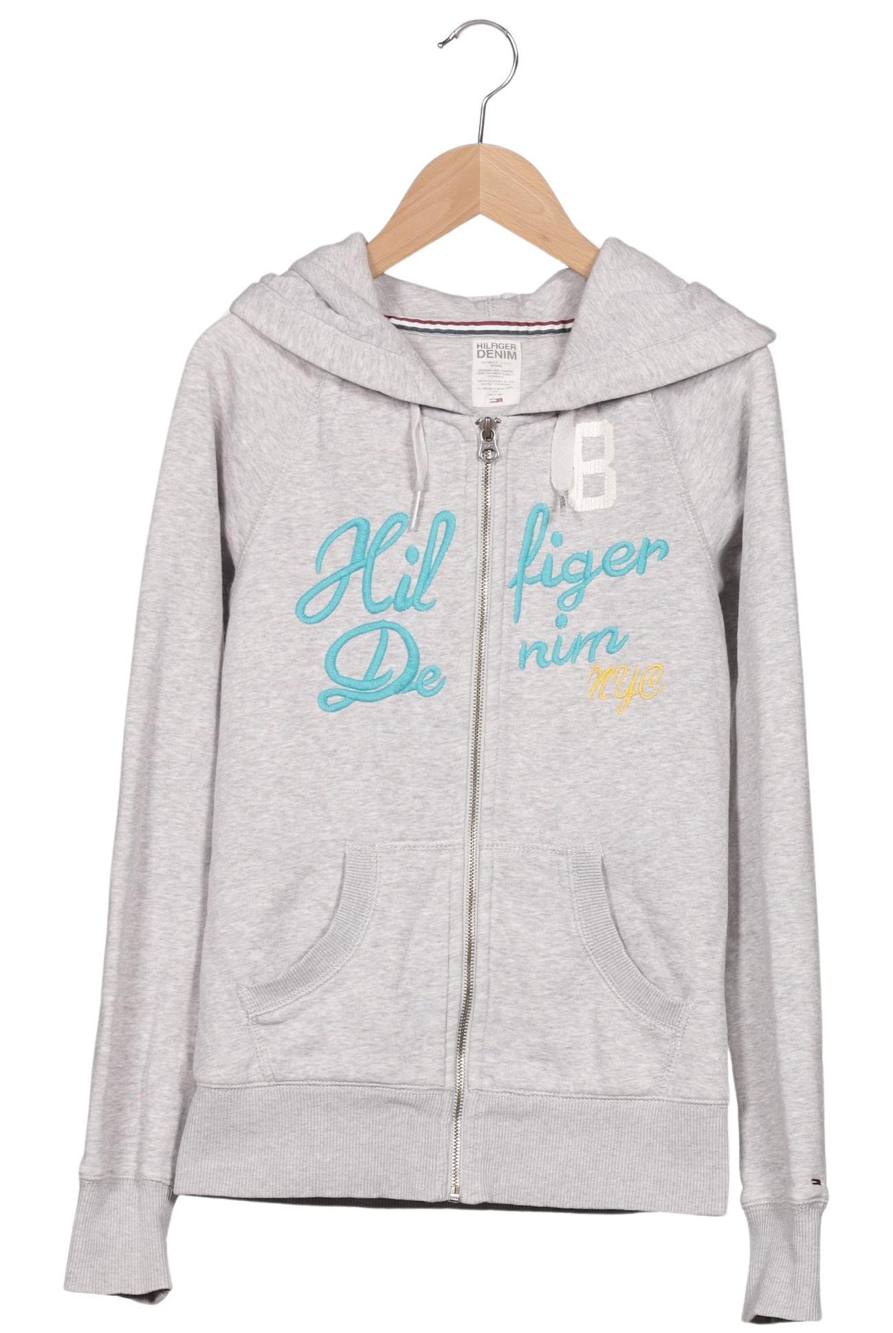 

Hilfiger Denim Damen Kapuzenpullover, grau, Gr. 36