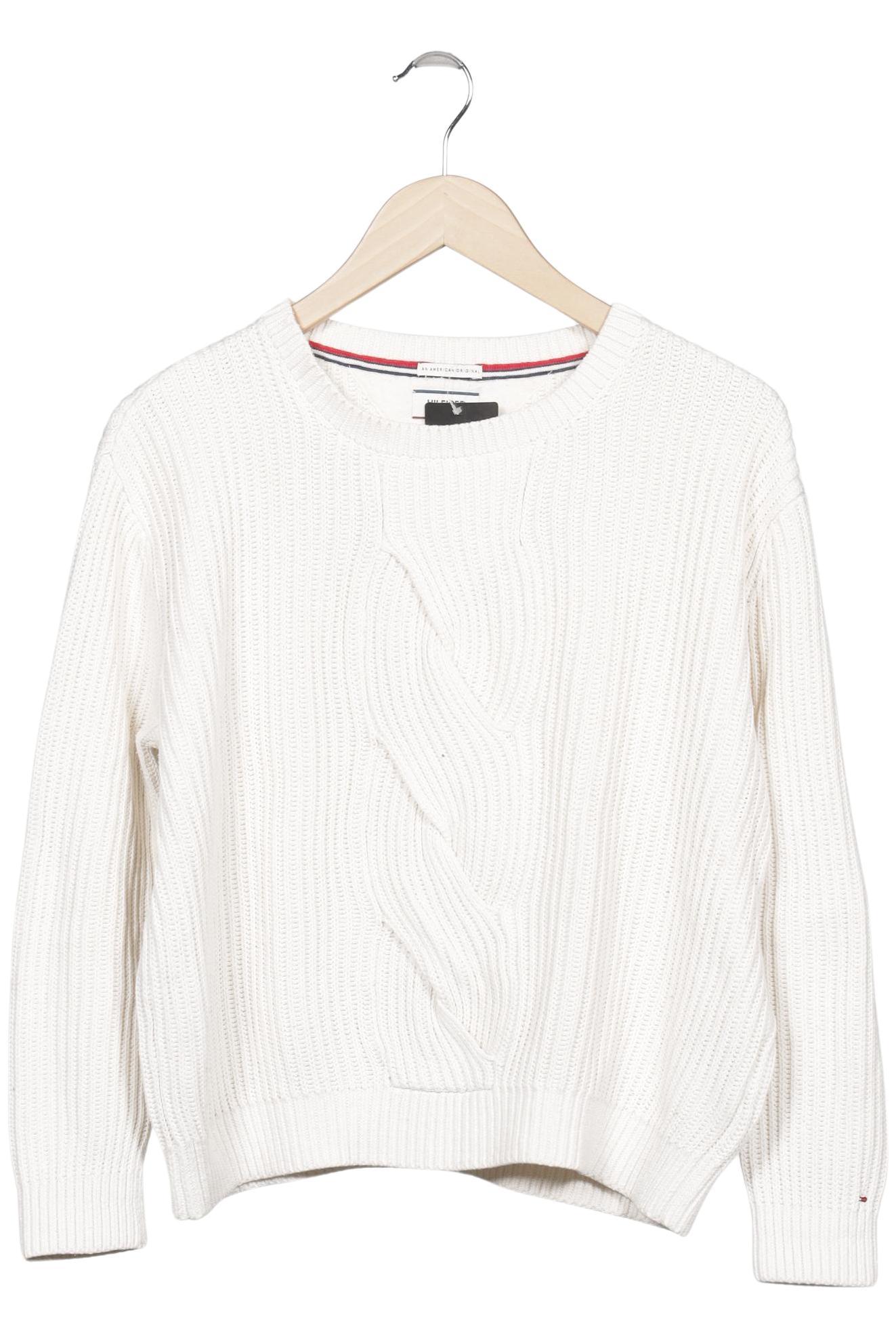 

Hilfiger Denim Damen Pullover, weiß, Gr. 36