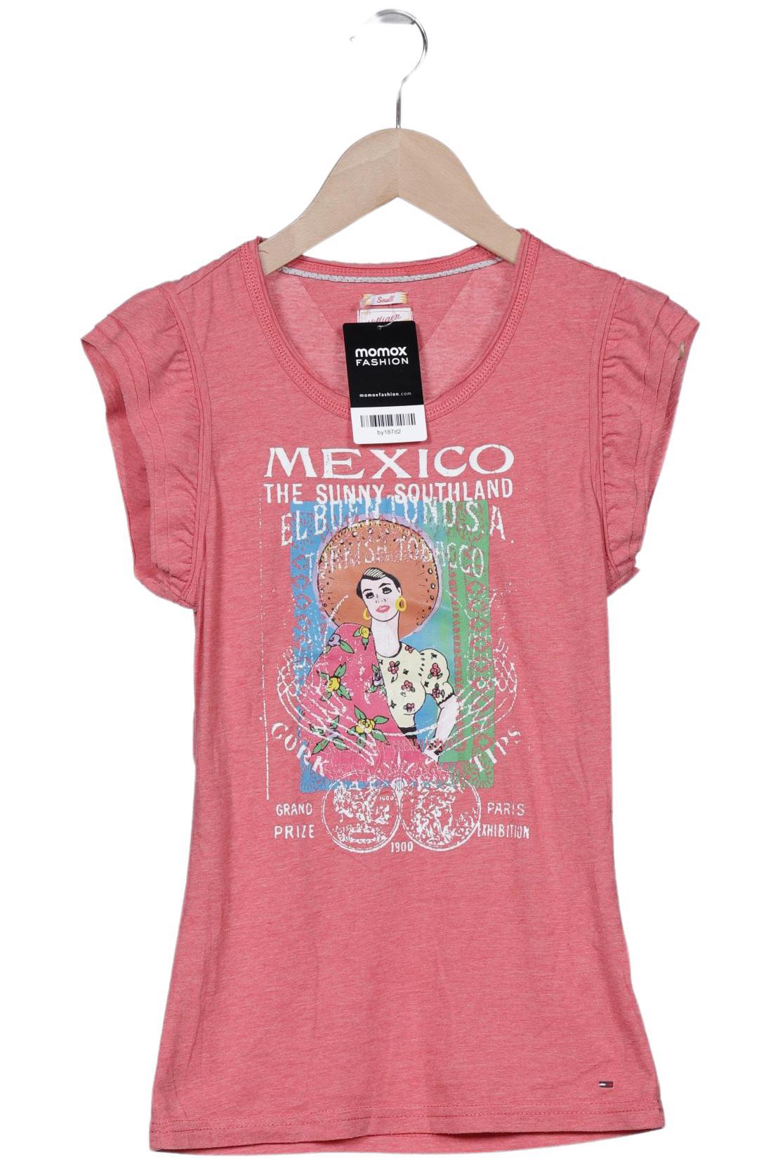 

Hilfiger Denim Damen T-Shirt, pink, Gr. 36