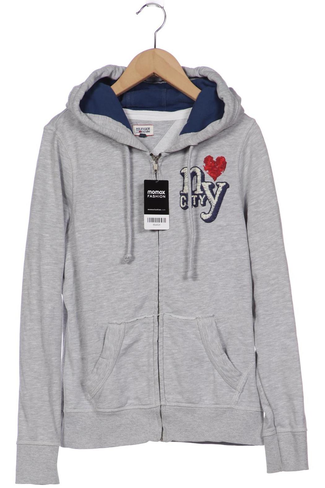 

HILFIGER DENIM Damen Kapuzenpullover, grau
