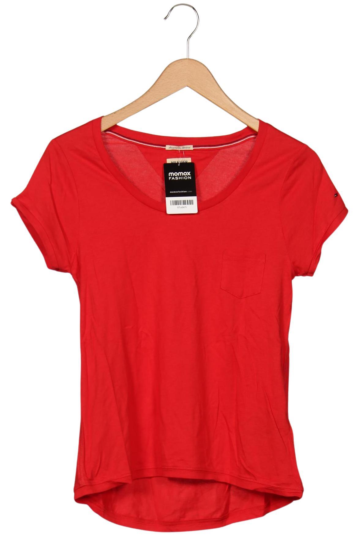 

Hilfiger Denim Damen T-Shirt, rot, Gr. 36