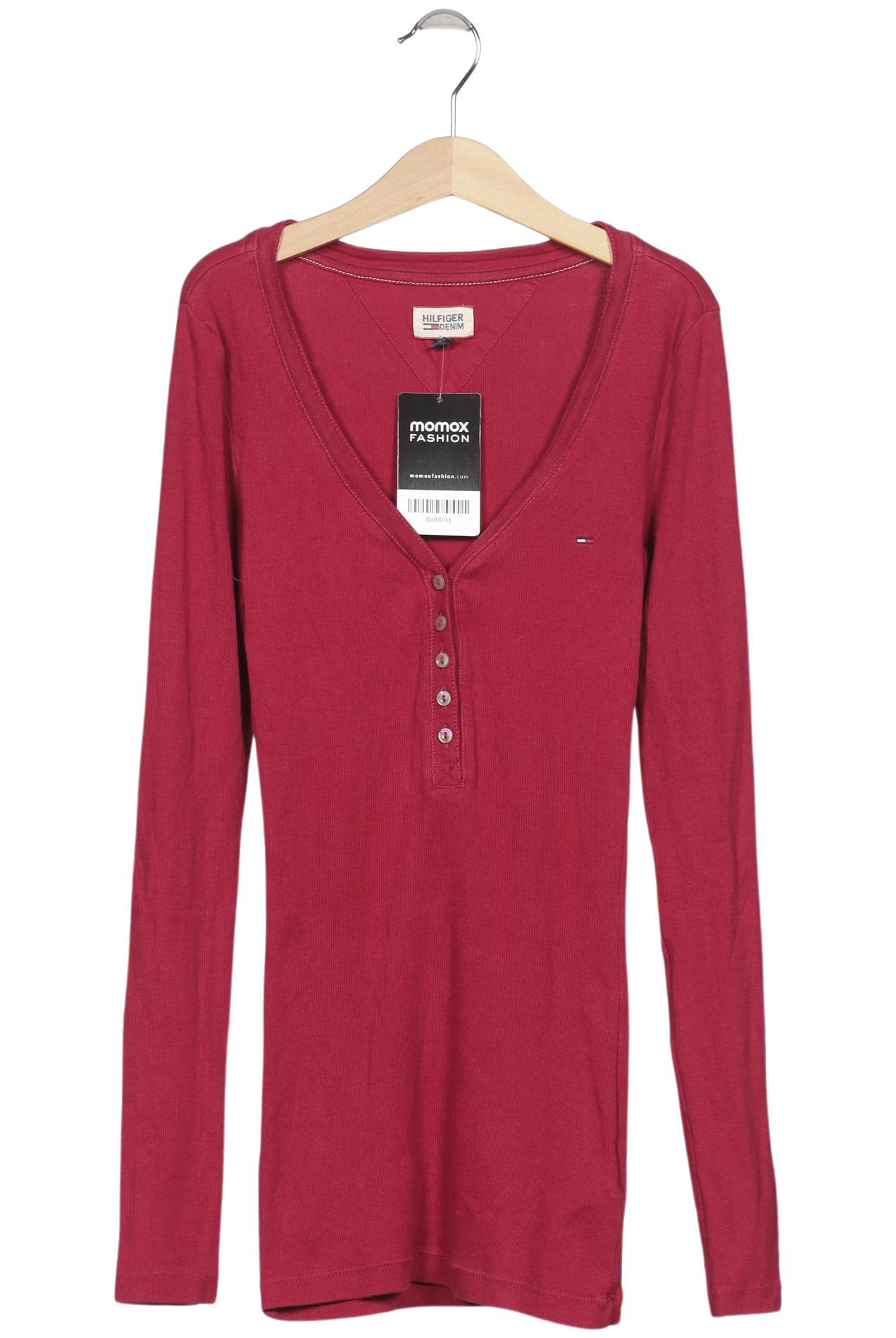 

Hilfiger Denim Damen Langarmshirt, rot, Gr. 34