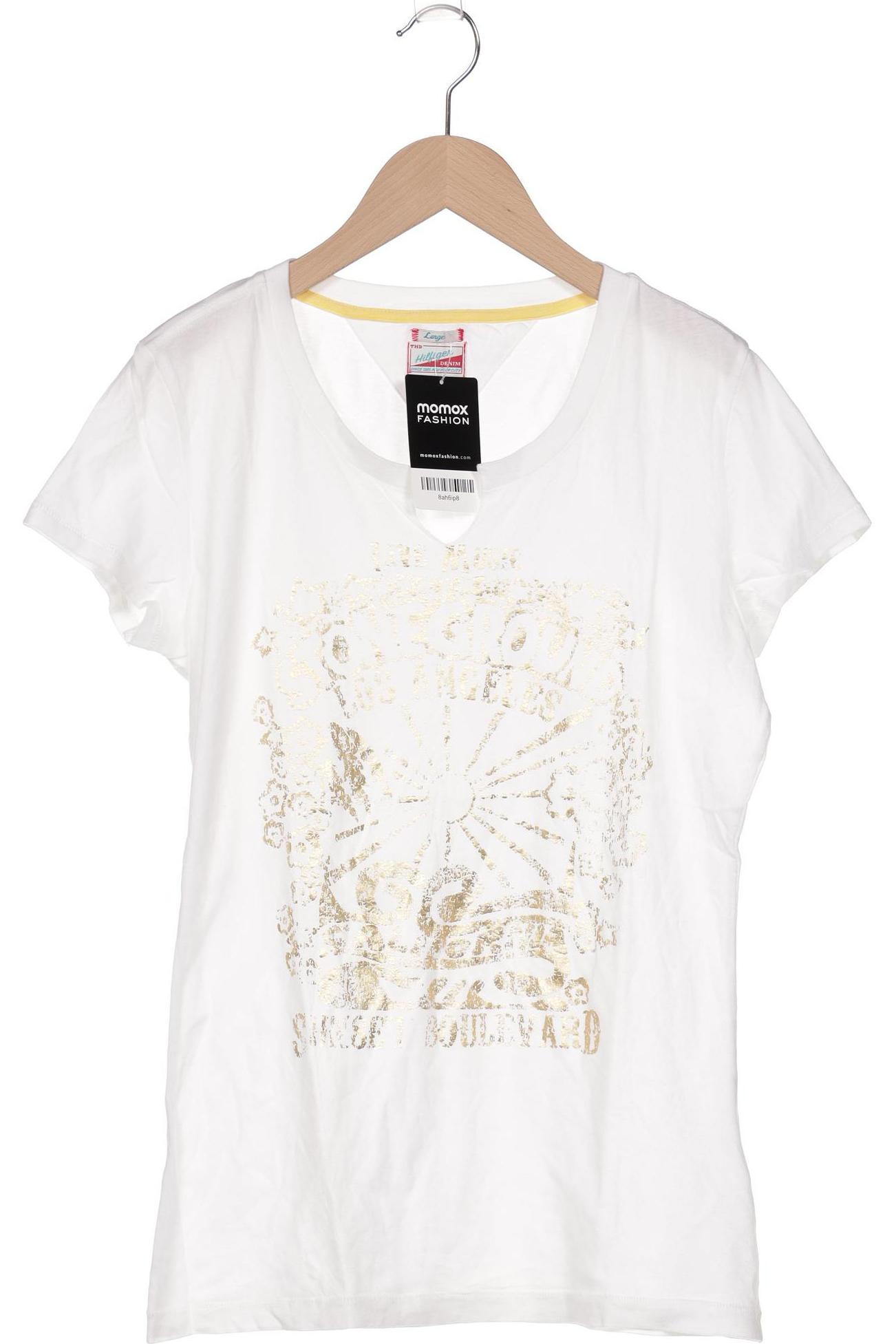 

HILFIGER DENIM Damen T-Shirt, weiß
