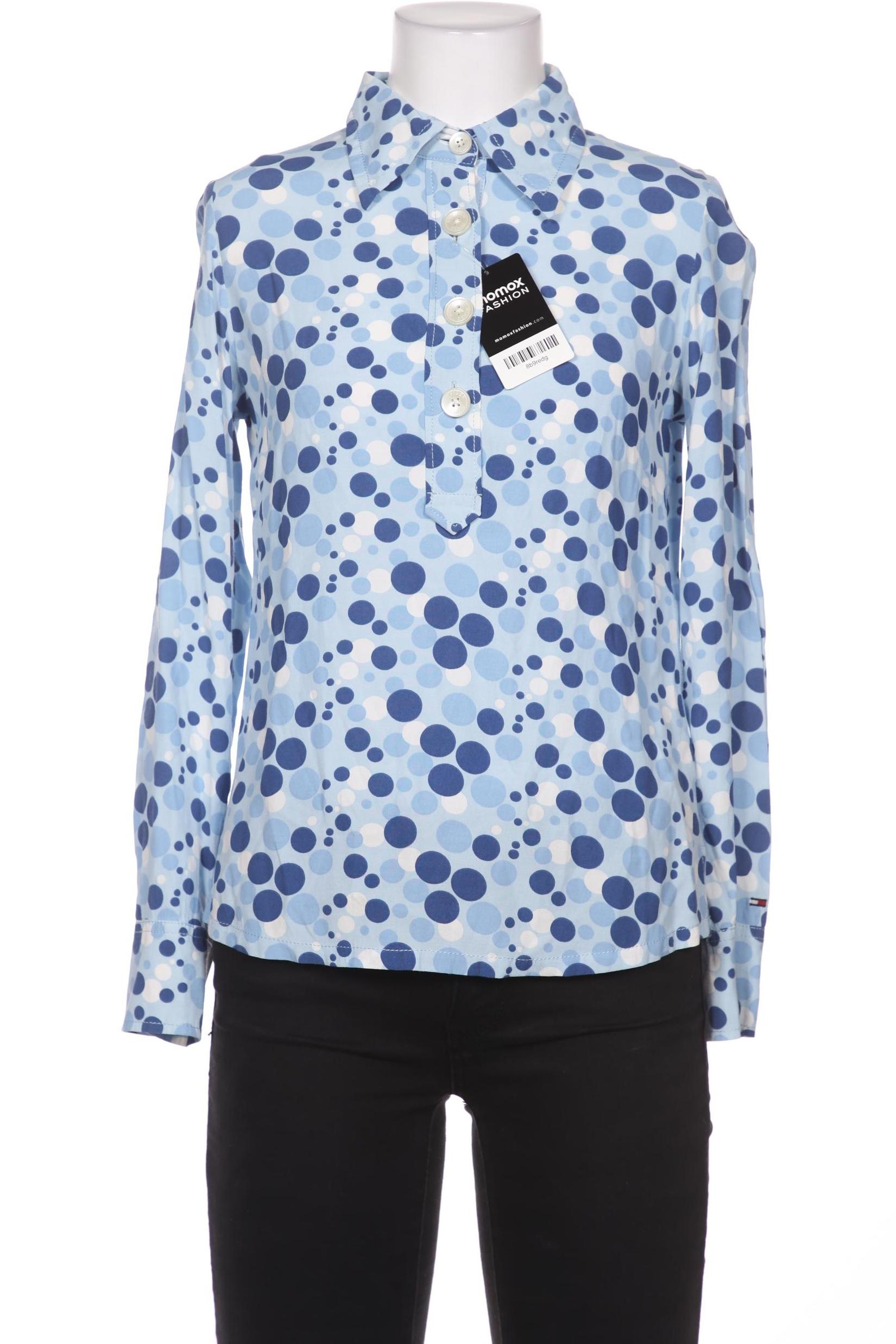 

Hilfiger Denim Damen Bluse, hellblau, Gr. 34