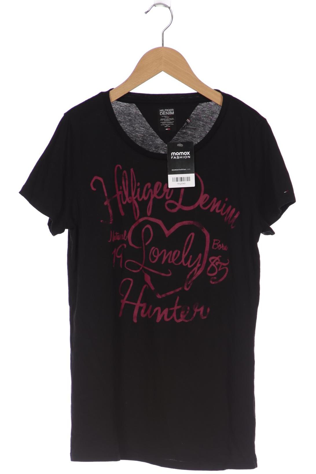 

HILFIGER DENIM Damen T-Shirt, schwarz