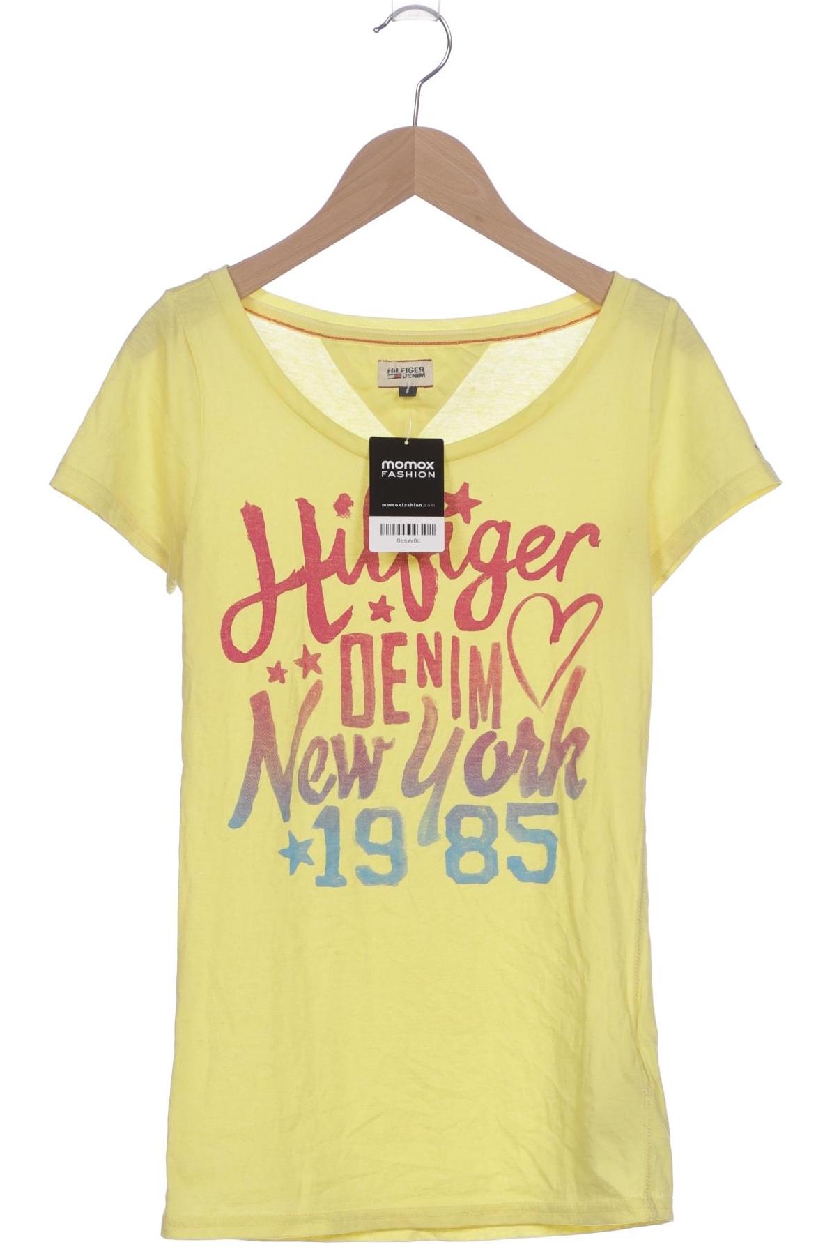 

Hilfiger Denim Damen T-Shirt, gelb, Gr. 36