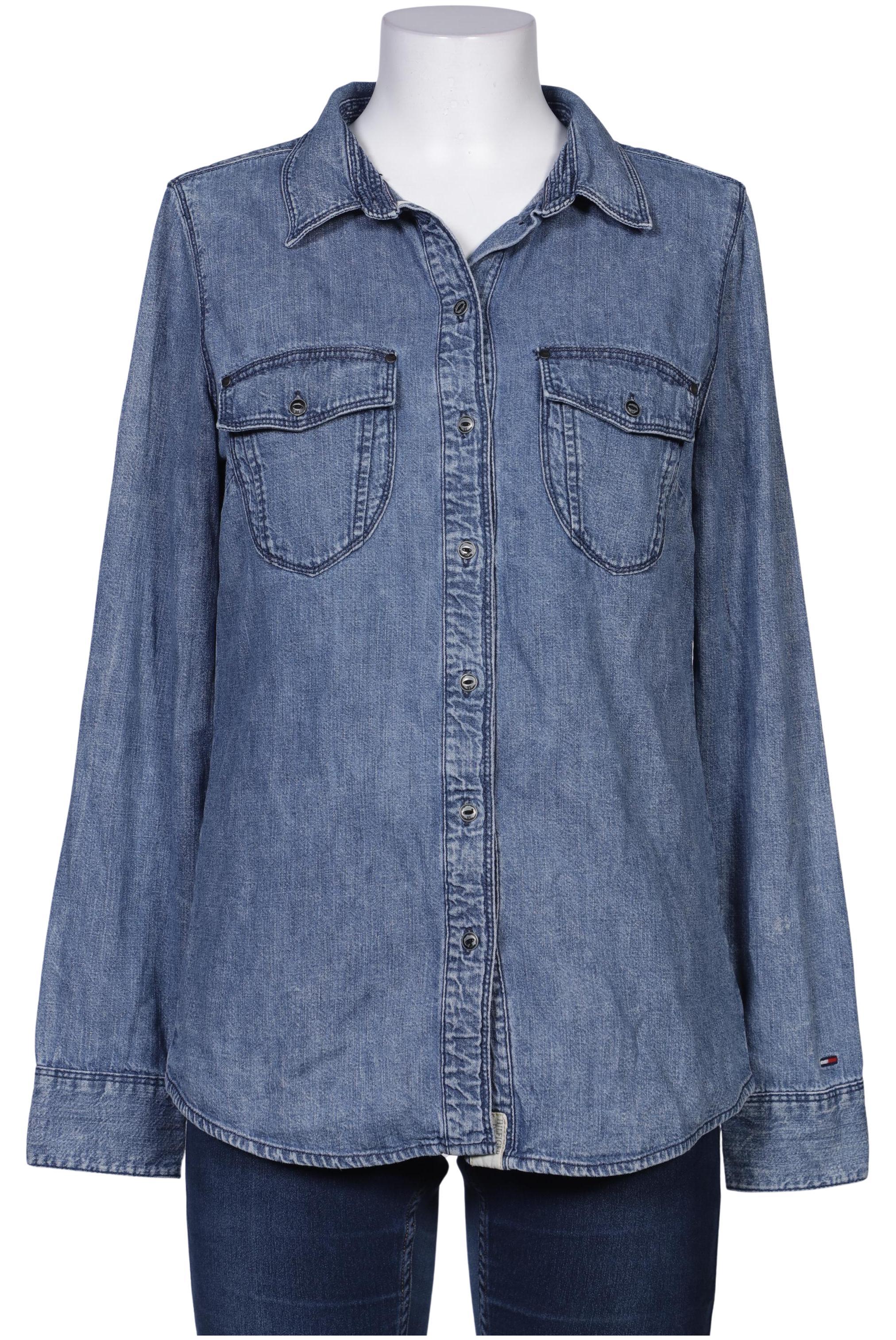 

Hilfiger Denim Damen Bluse, blau, Gr. 42