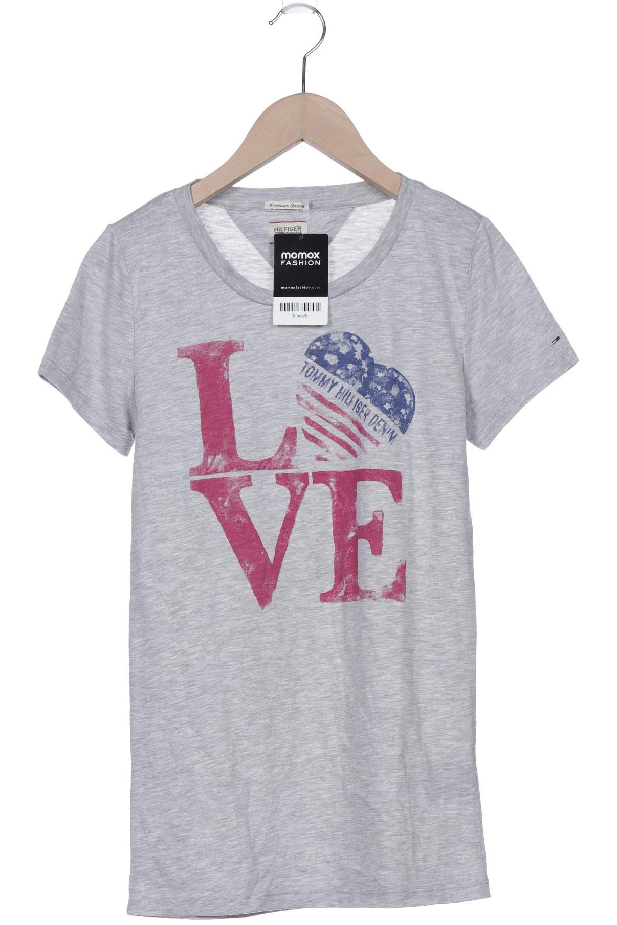 

Hilfiger Denim Damen T-Shirt, grau, Gr. 36