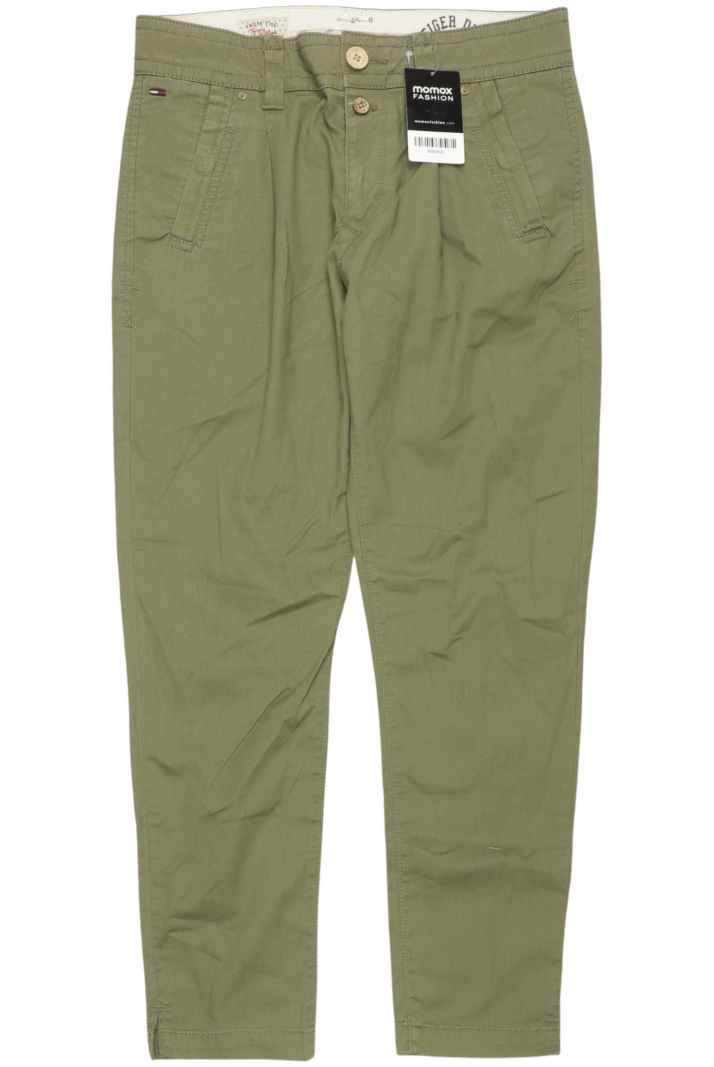 

Hilfiger Denim Damen Stoffhose, grün, Gr. 26