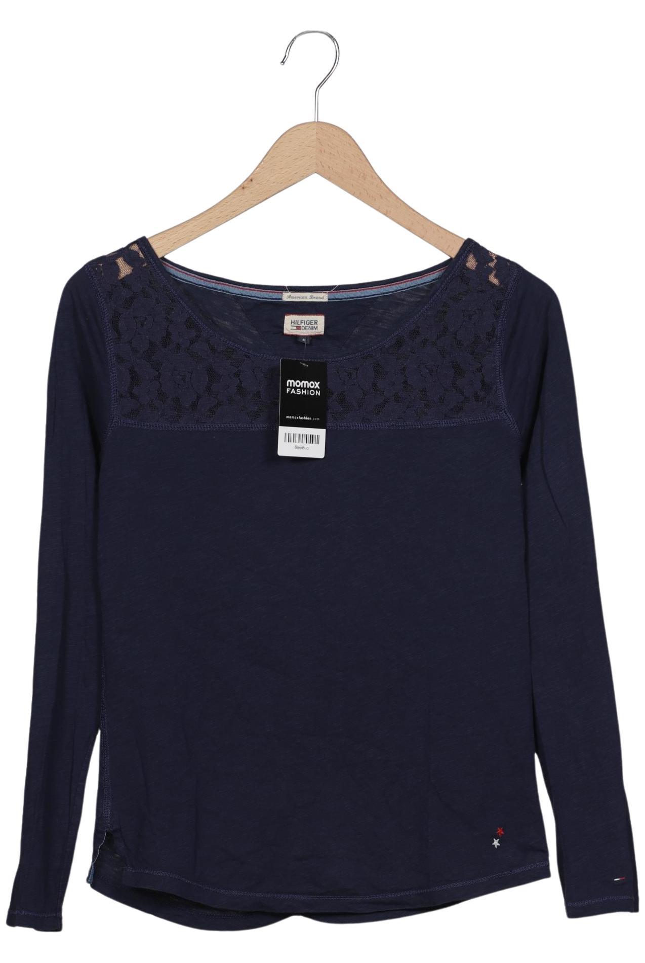 

Hilfiger Denim Damen Langarmshirt, marineblau, Gr. 36