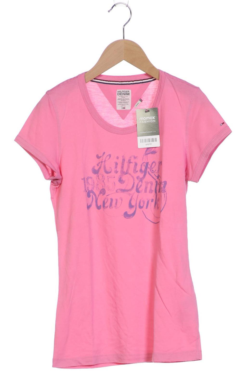 

Hilfiger Denim Damen T-Shirt, pink, Gr. 38