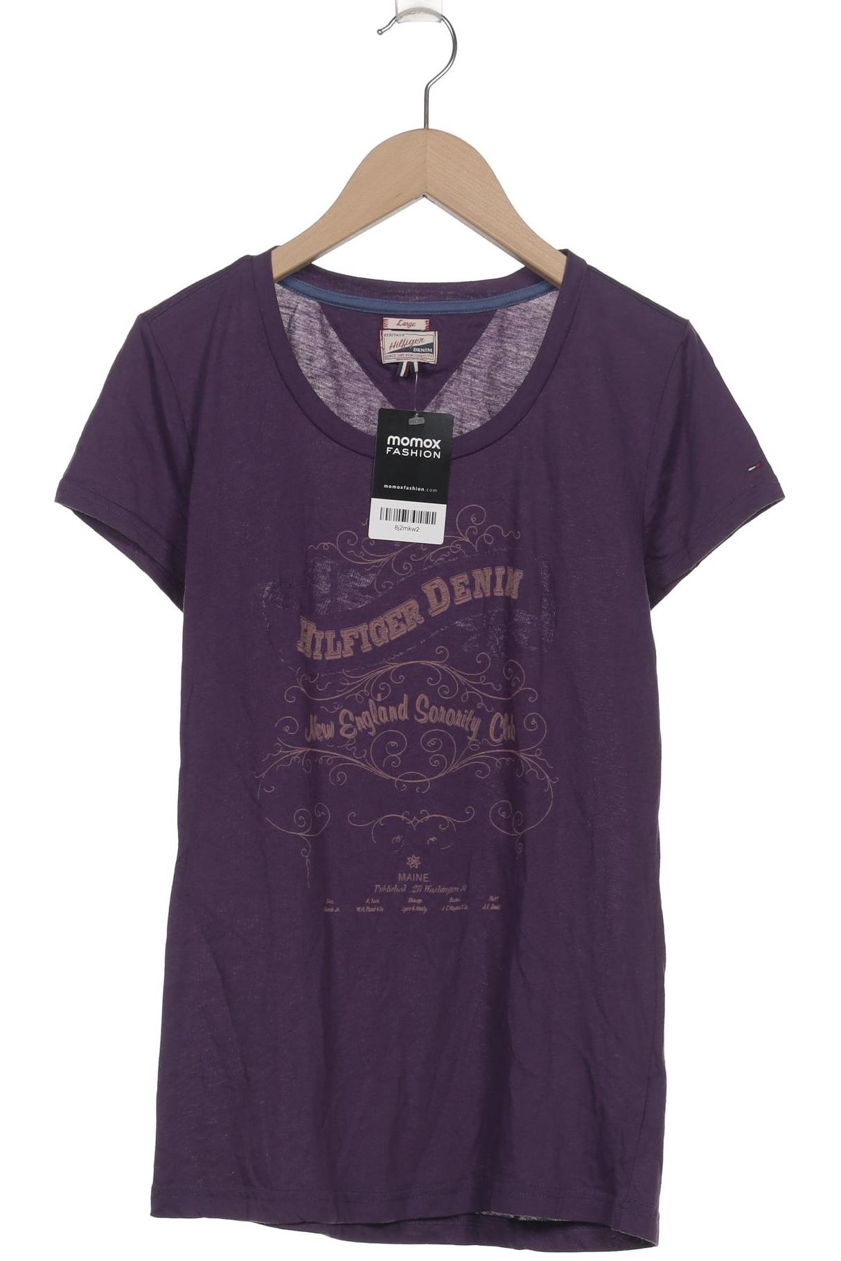

Hilfiger Denim Damen T-Shirt, flieder, Gr. 42