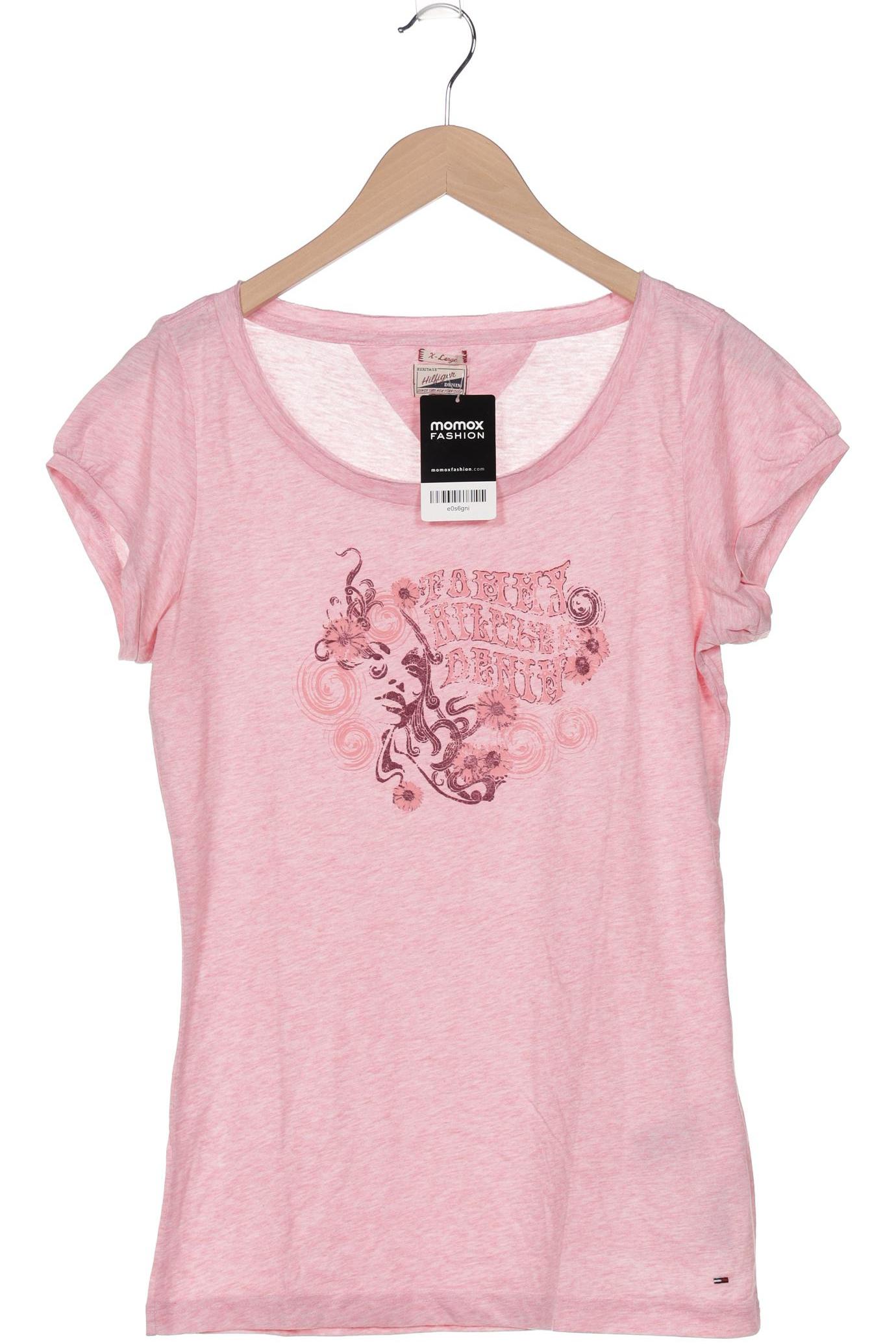 

Hilfiger Denim Damen T-Shirt, pink, Gr. 44