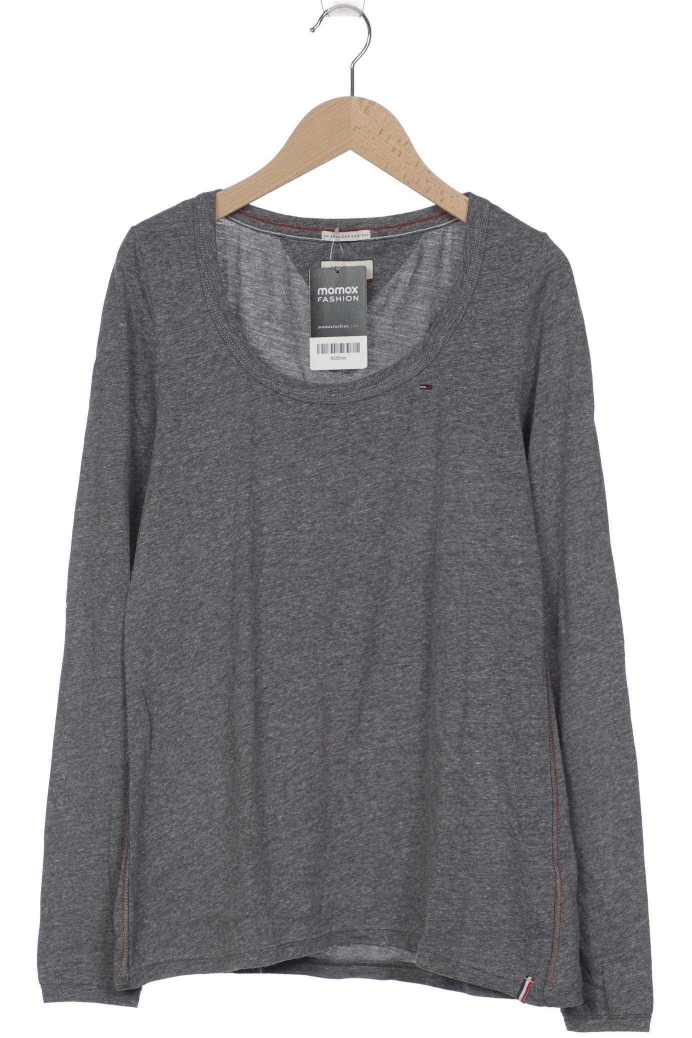 

Hilfiger Denim Damen Langarmshirt, grau, Gr. 36
