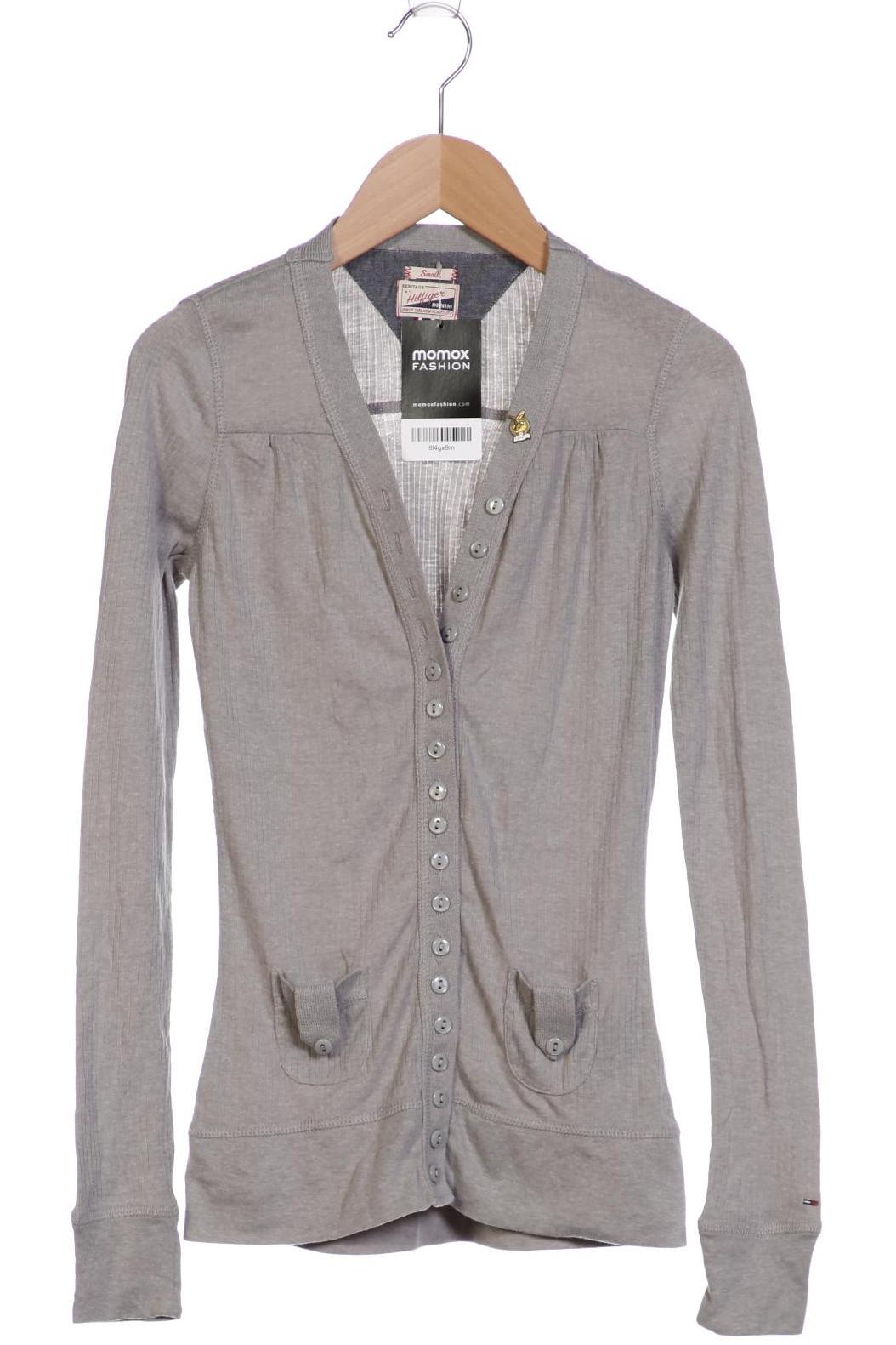 

HILFIGER DENIM Damen Strickjacke, grau