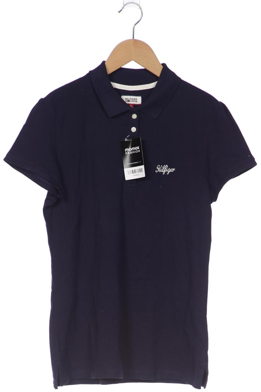 

HILFIGER DENIM Damen Poloshirt, marineblau