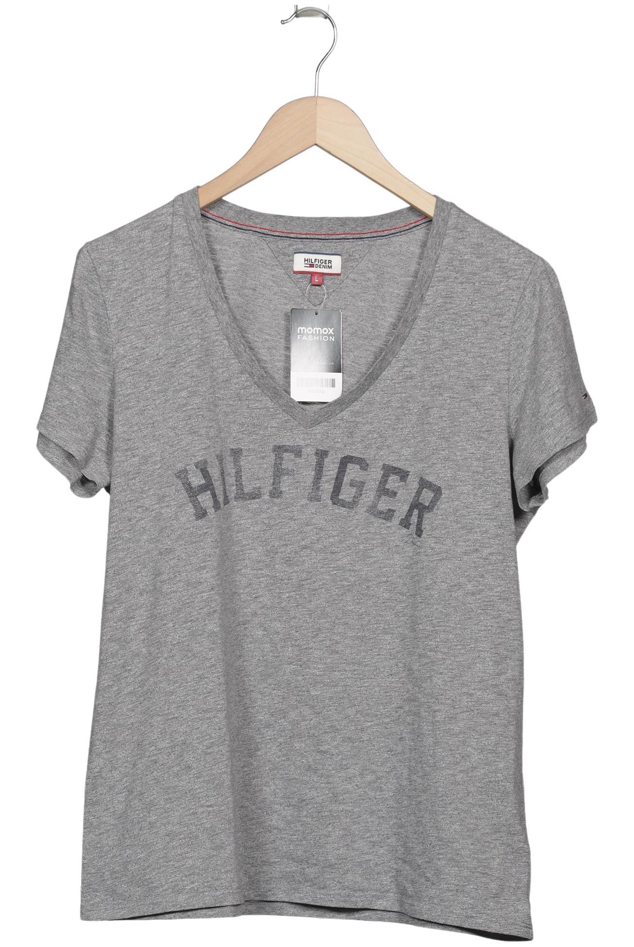 

Hilfiger Denim Damen T-Shirt, grau, Gr. 42