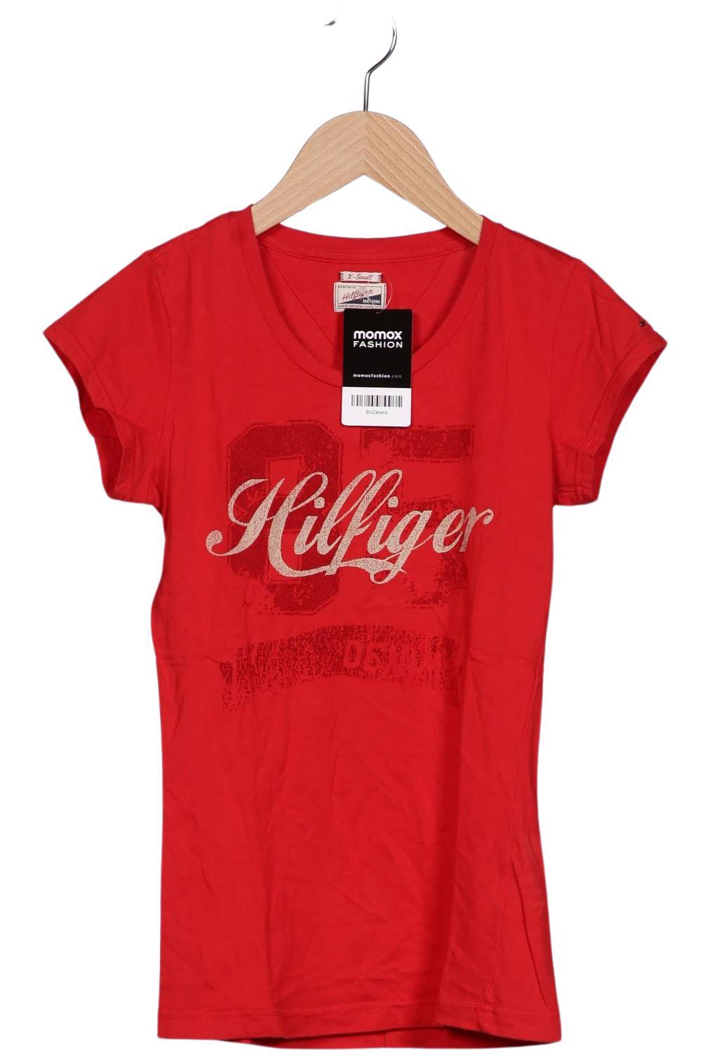 

Hilfiger Denim Damen T-Shirt, rot, Gr. 34