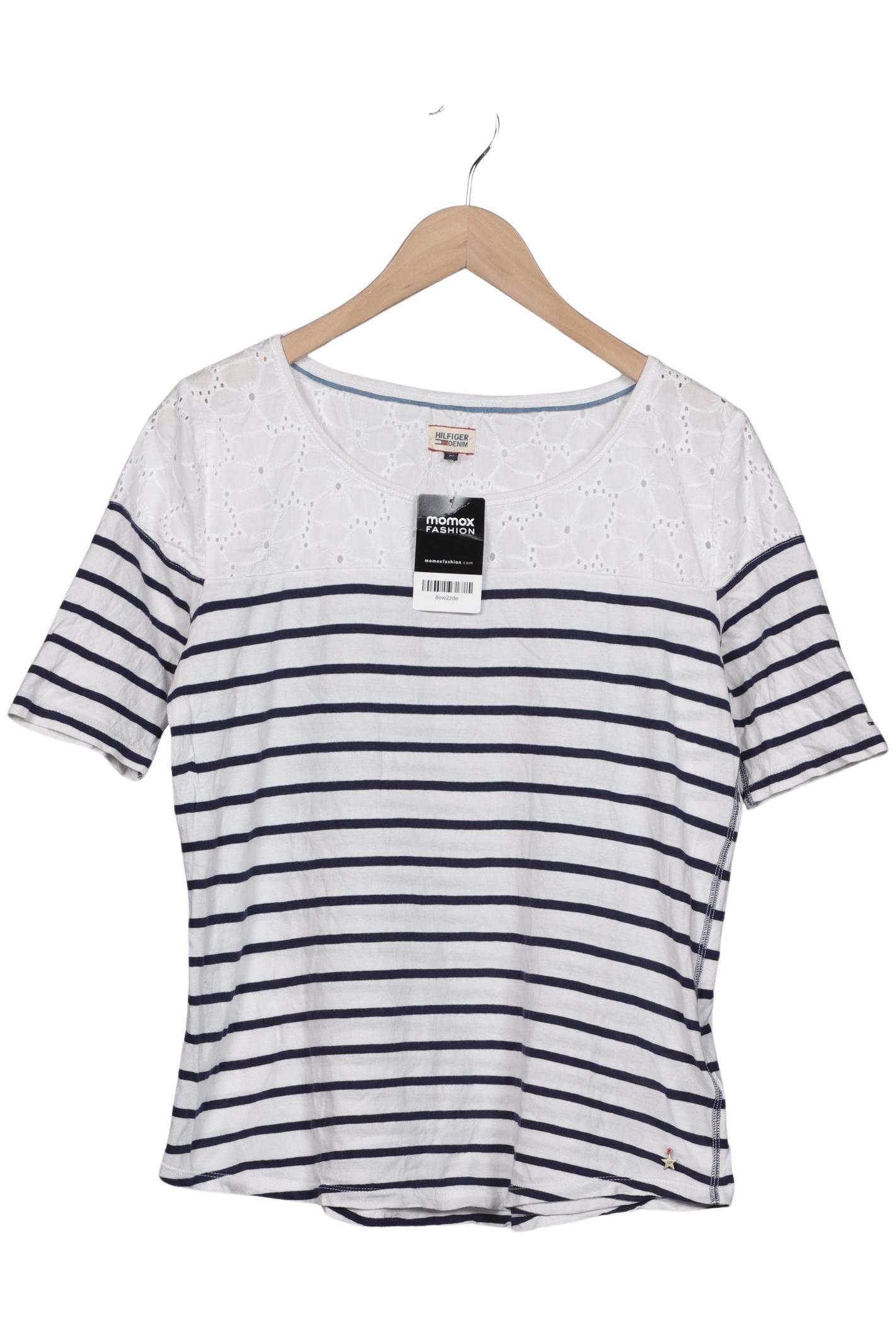 

Hilfiger Denim Damen T-Shirt, weiß, Gr. 38