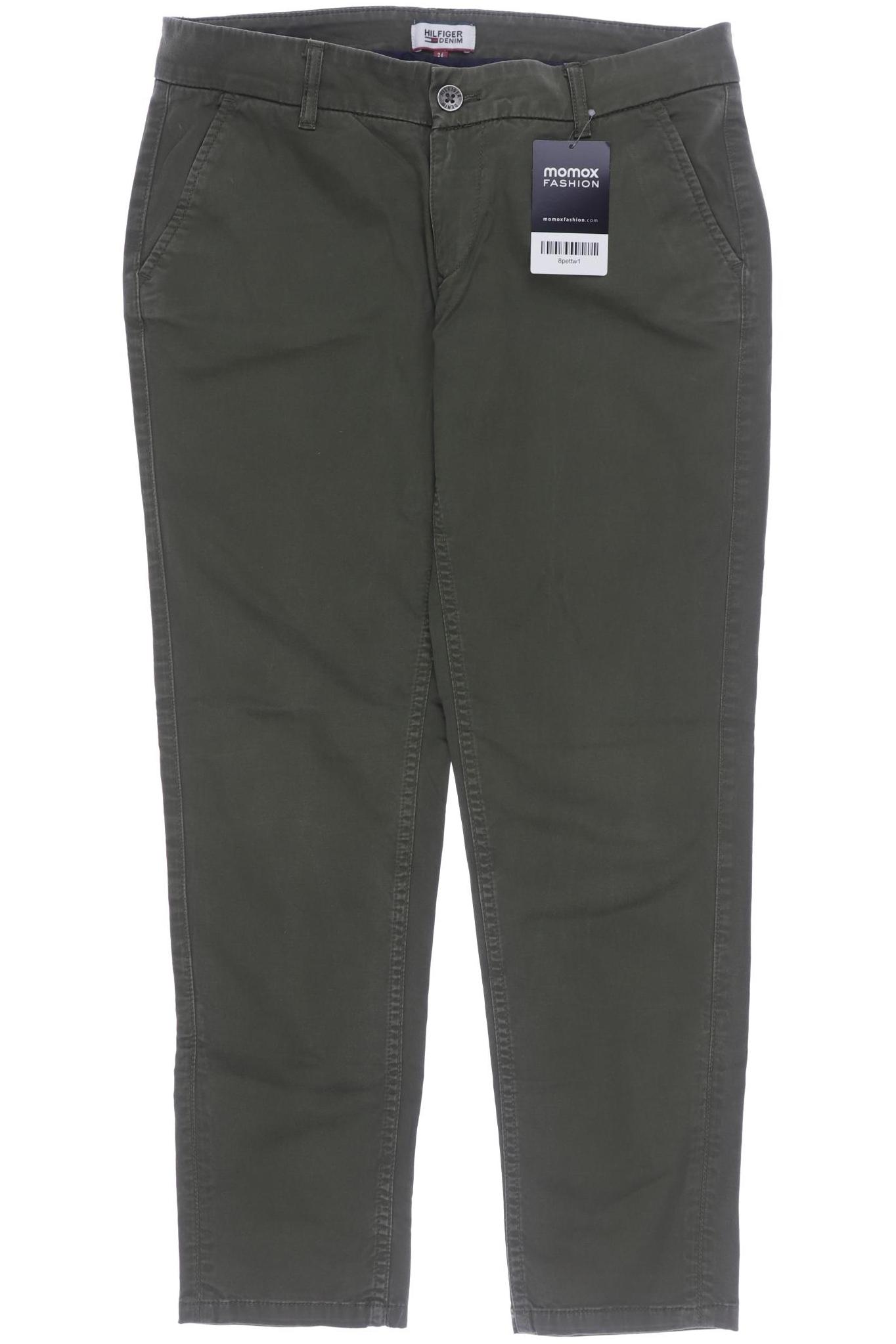 

Hilfiger Denim Damen Stoffhose, grün, Gr. 26