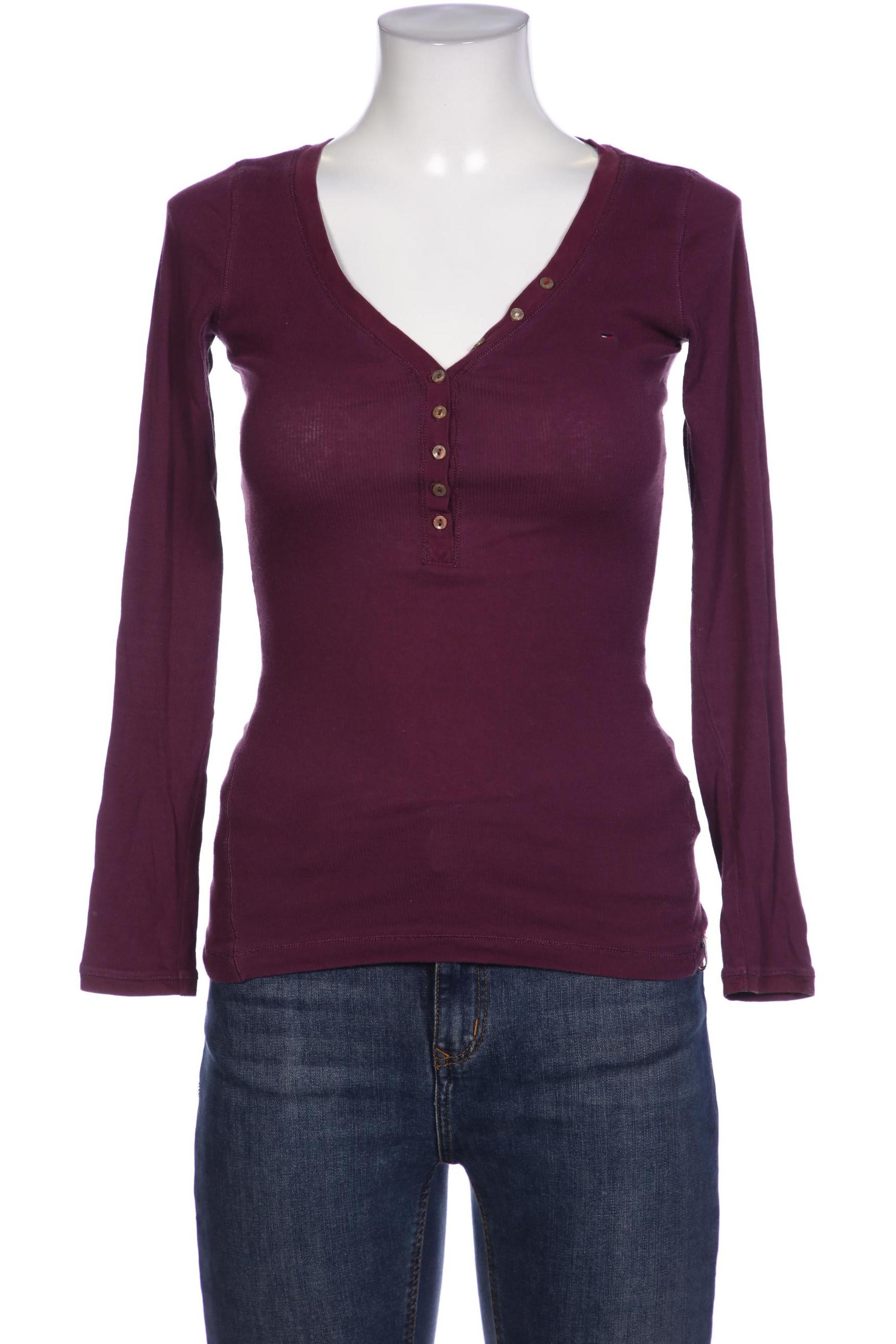 

HILFIGER DENIM Damen Langarmshirt, bordeaux