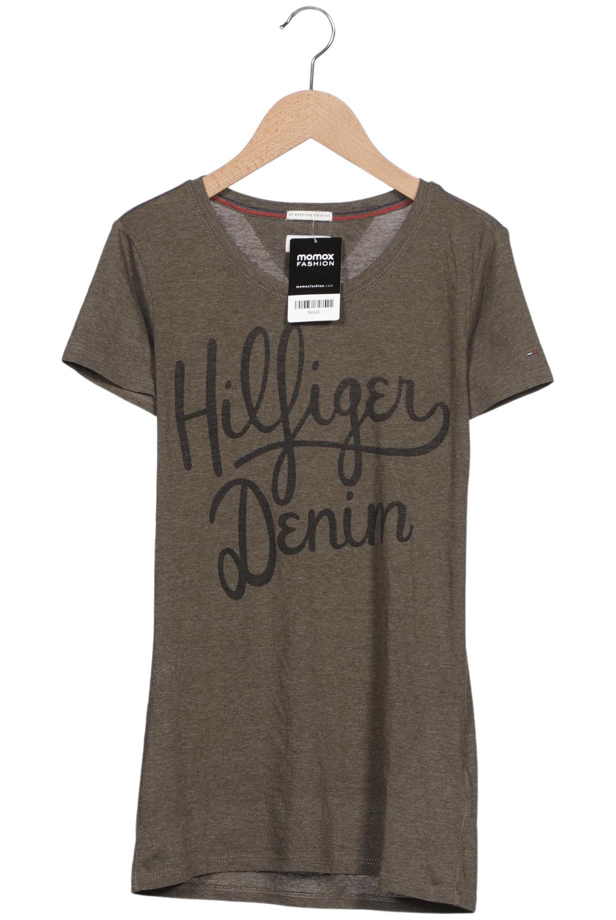

Hilfiger Denim Damen T-Shirt, grün, Gr. 38