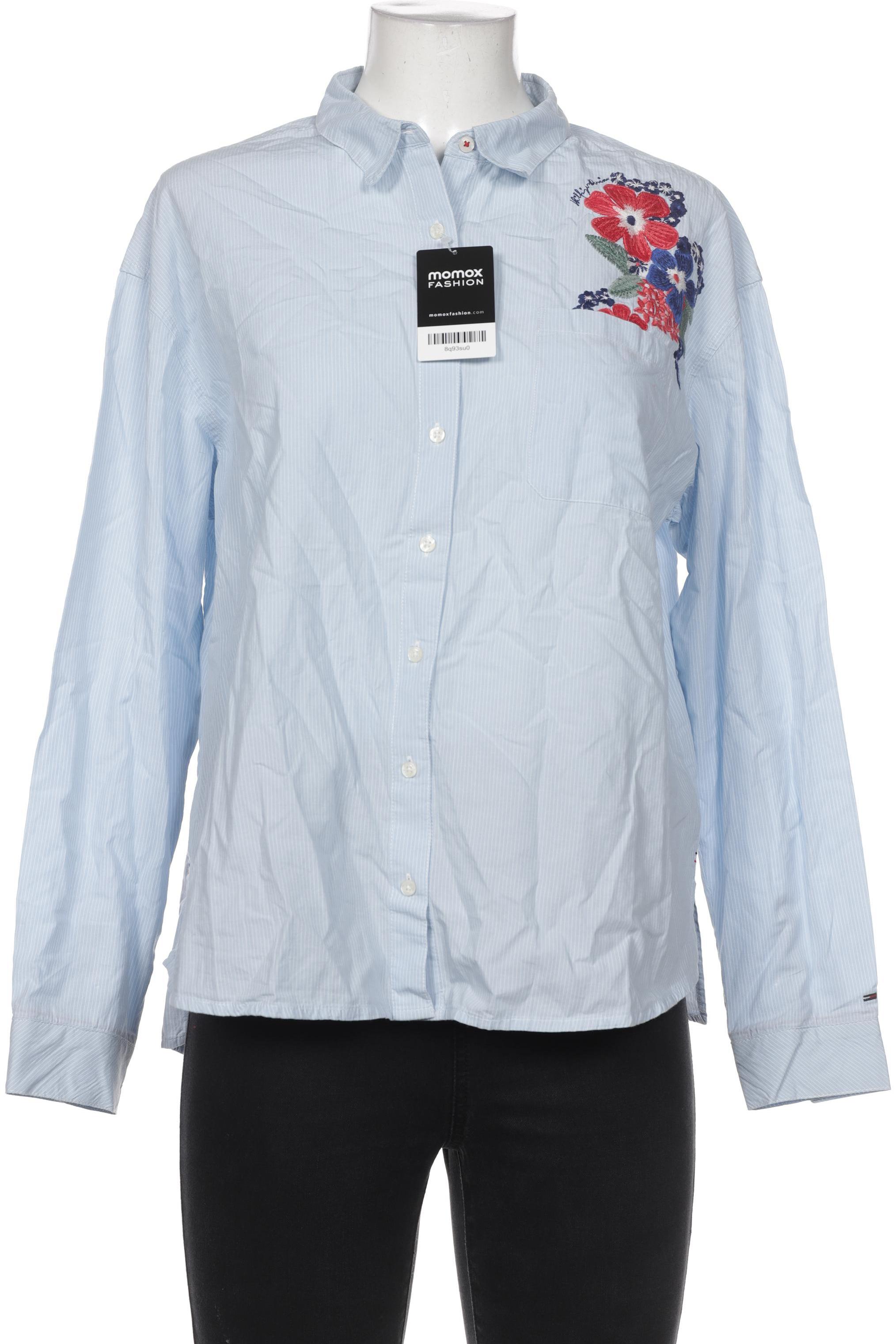 

Hilfiger Denim Damen Bluse, hellblau, Gr. 42
