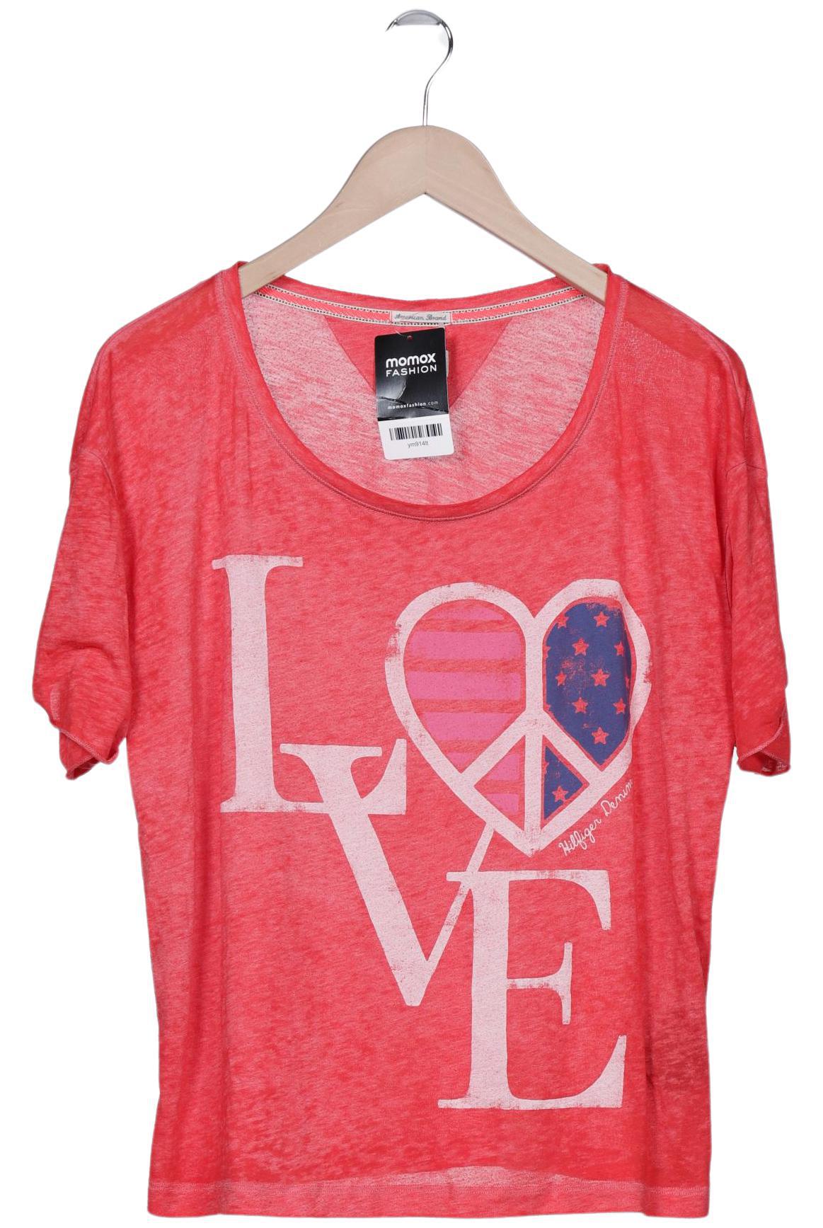 

Hilfiger Denim Damen T-Shirt, rot, Gr. 38