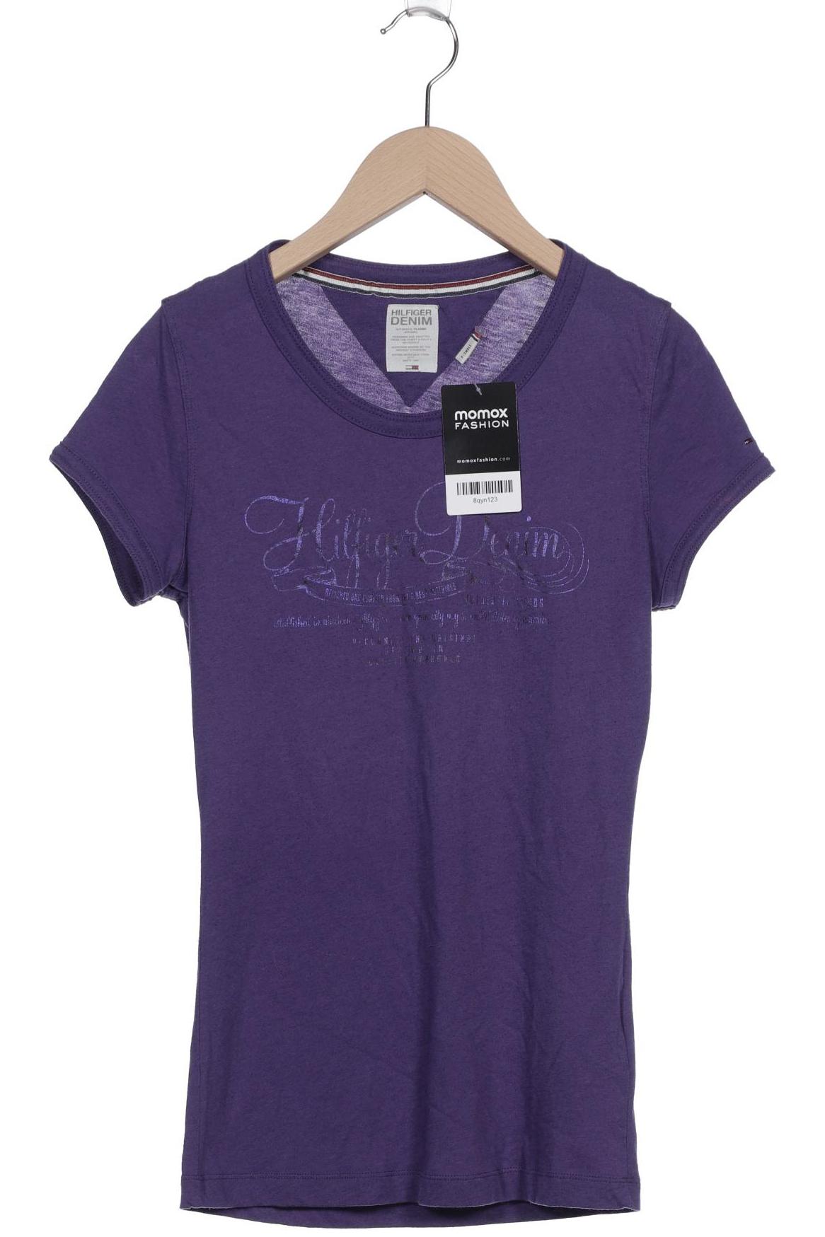 

Hilfiger Denim Damen T-Shirt, flieder, Gr. 34