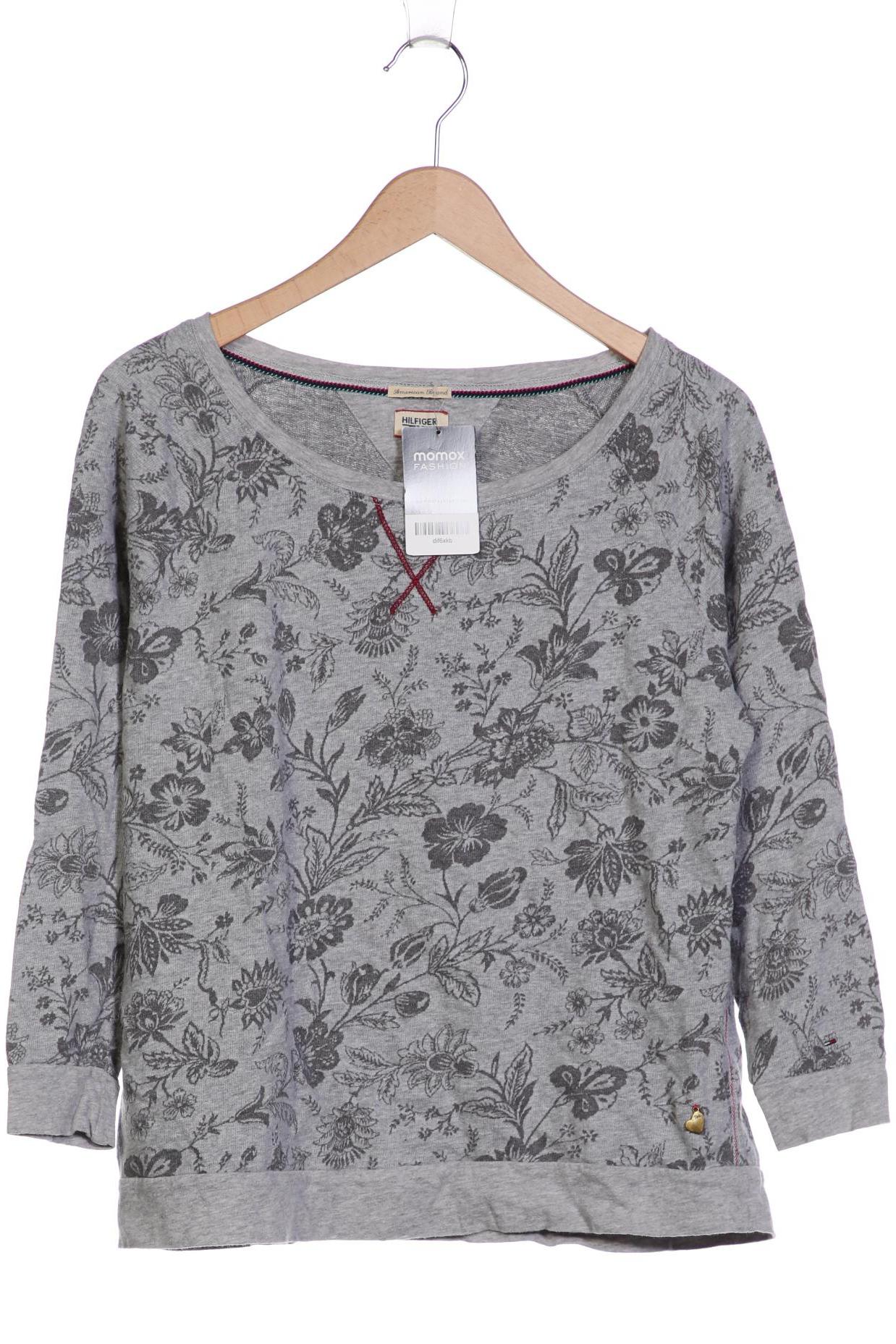 

Hilfiger Denim Damen Langarmshirt, grau, Gr. 44