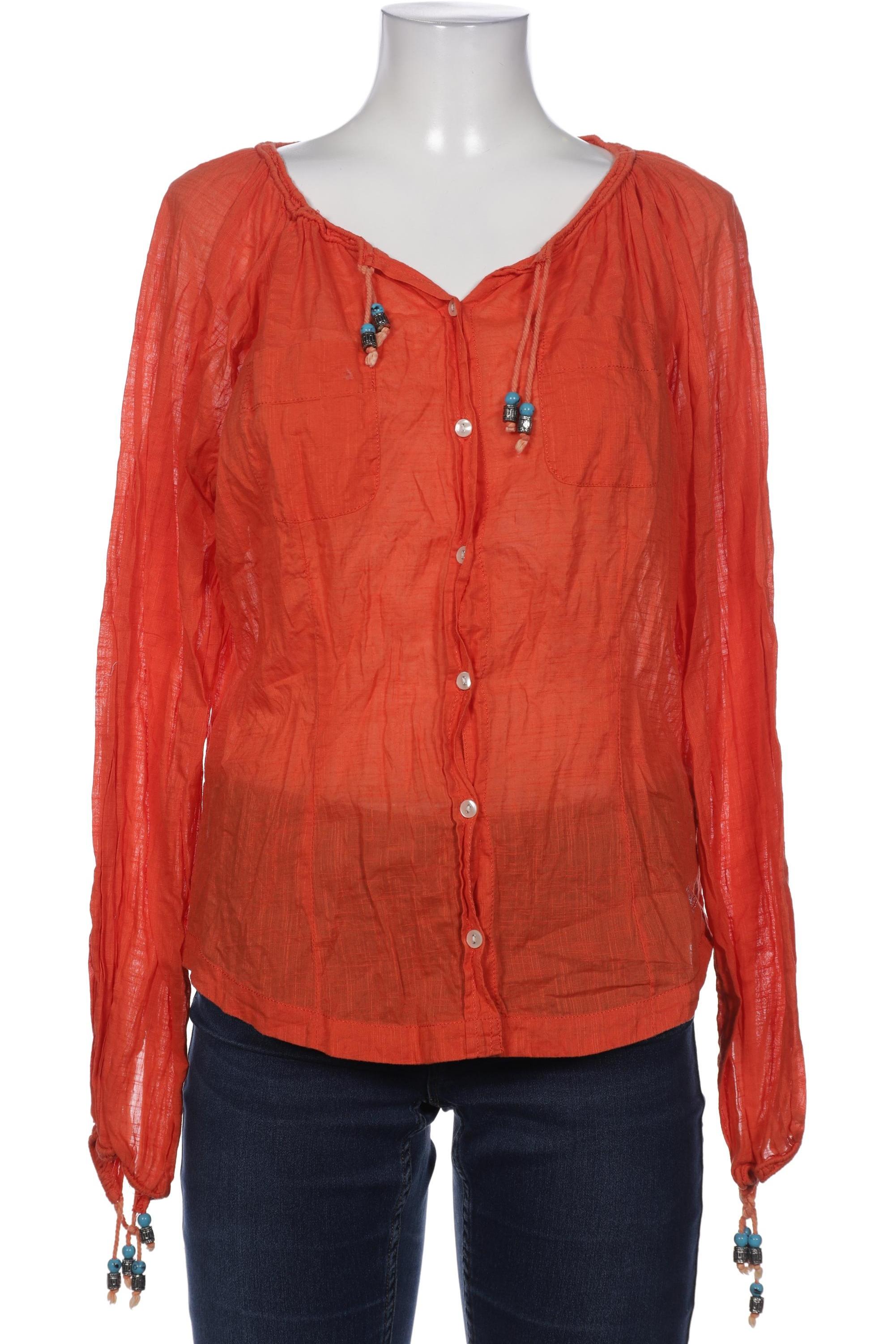 

Hilfiger Denim Damen Bluse, orange, Gr. 42