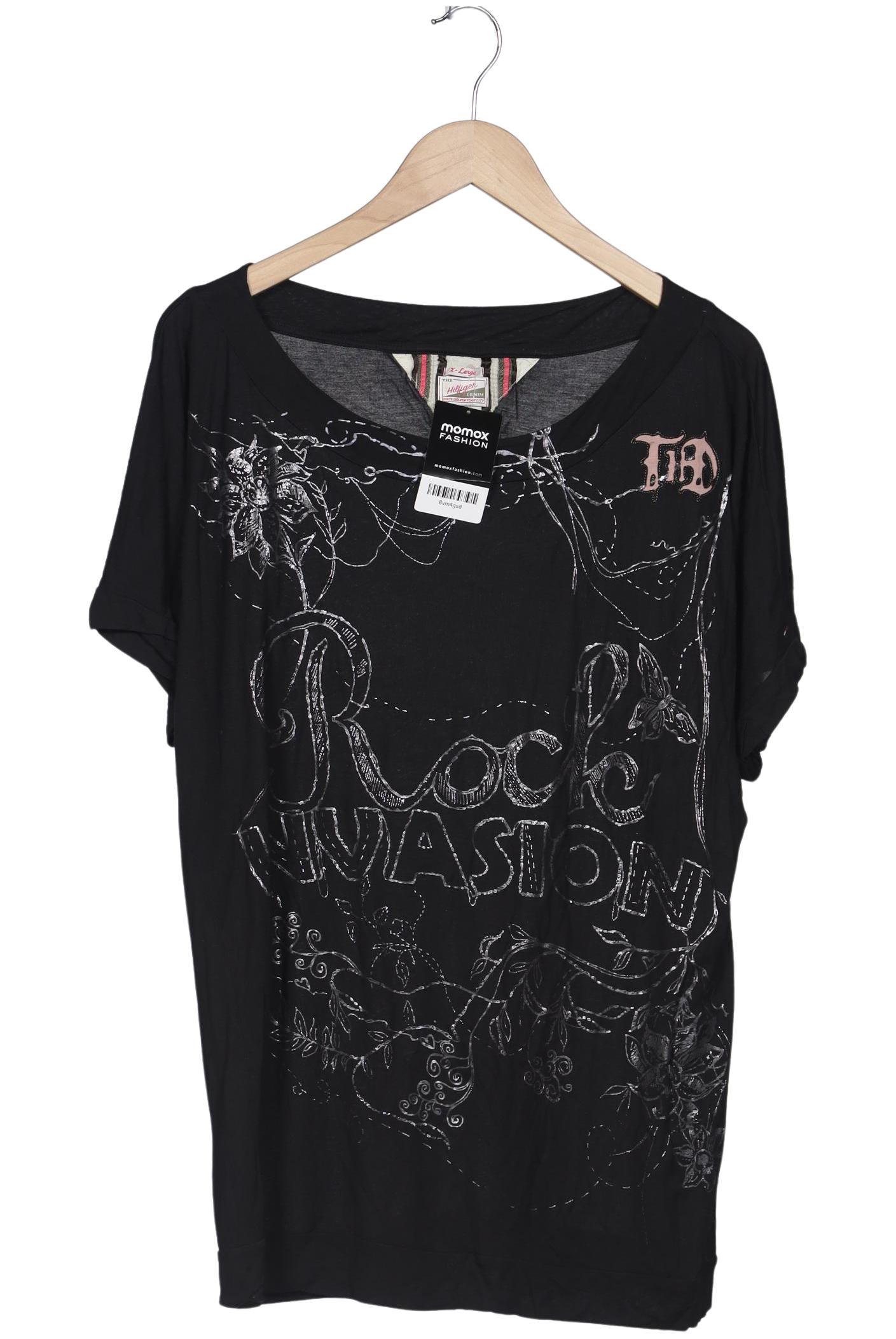 

Hilfiger Denim Damen T-Shirt, schwarz, Gr. 44