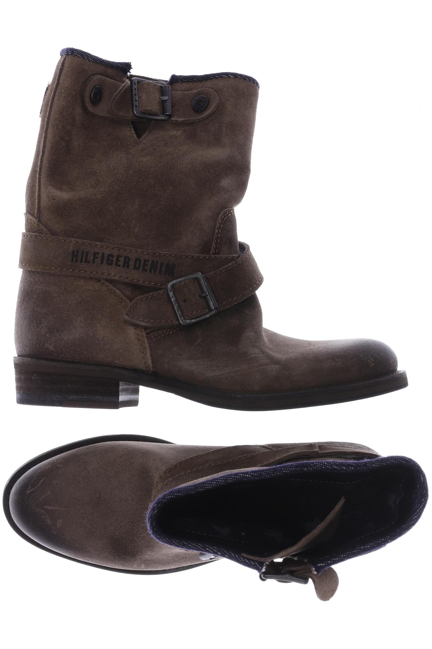 

HILFIGER DENIM Damen Stiefelette, braun